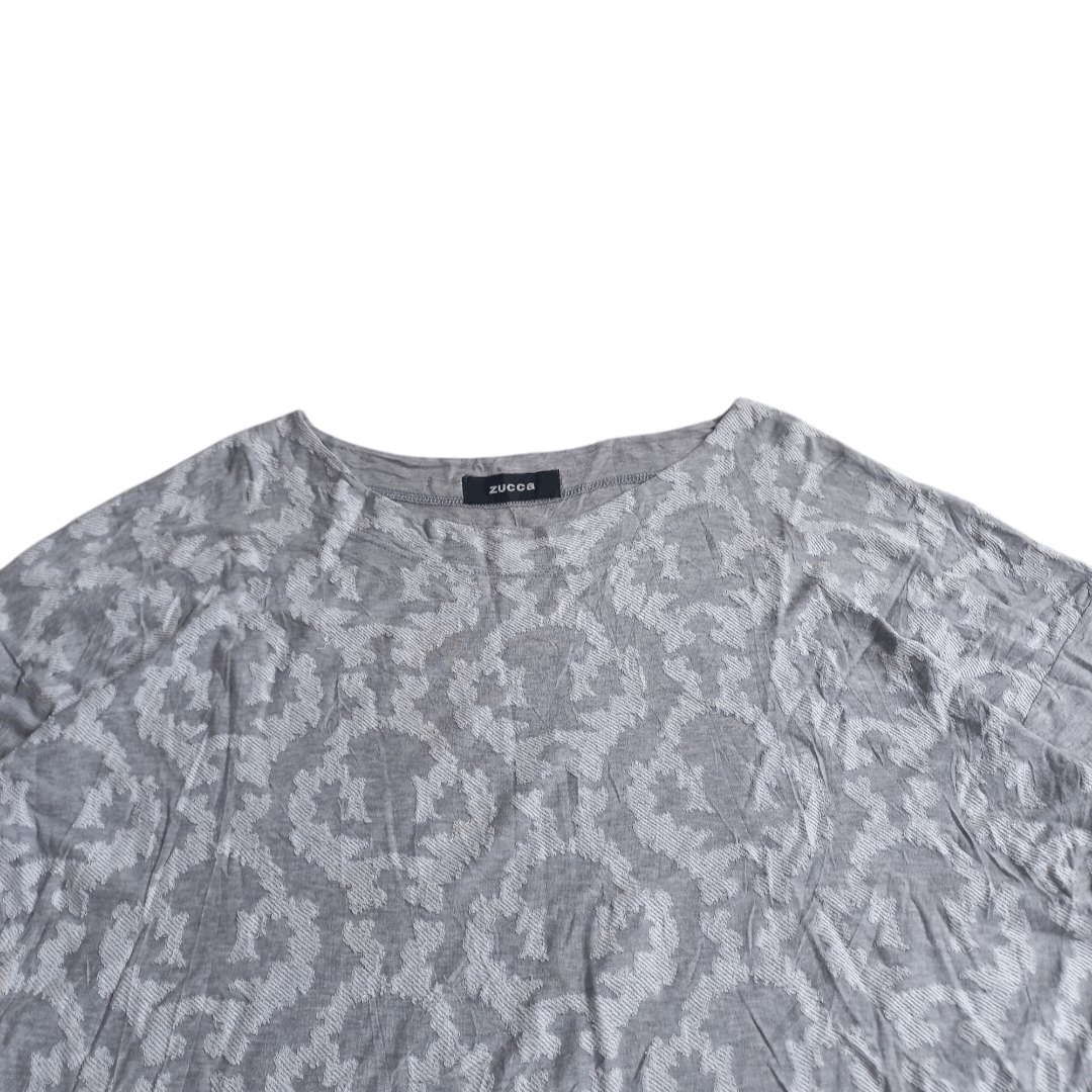 Zucca Zucca - Pattern Short Sleeve Tshirt Size M / US 6-8 / IT 42-44 - 2 Thumbnail