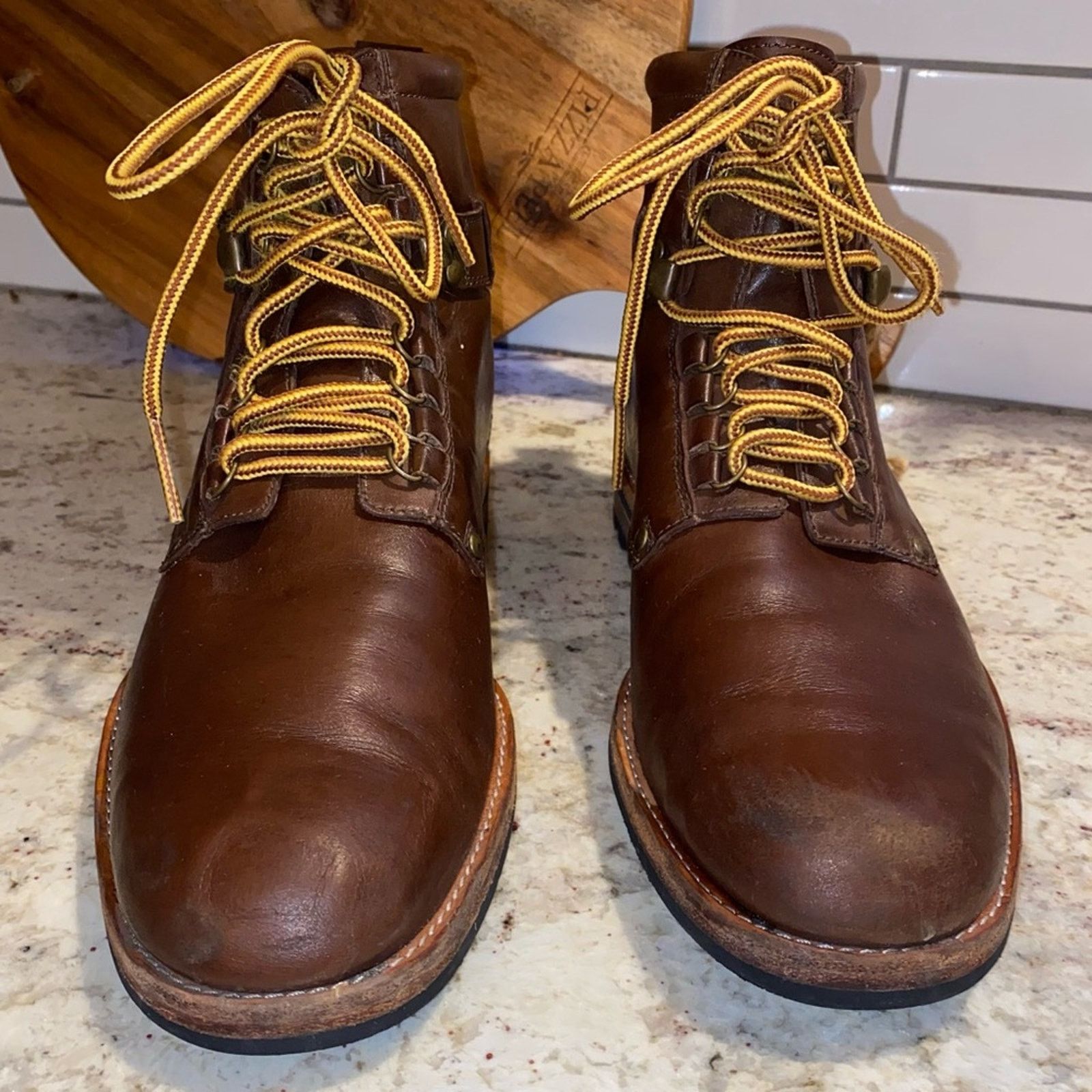 Rachel Comey Rachel Comey $400 Mens Burnside Trench Boot Brown Leather 8 Size US 8 / EU 41 - 3 Thumbnail
