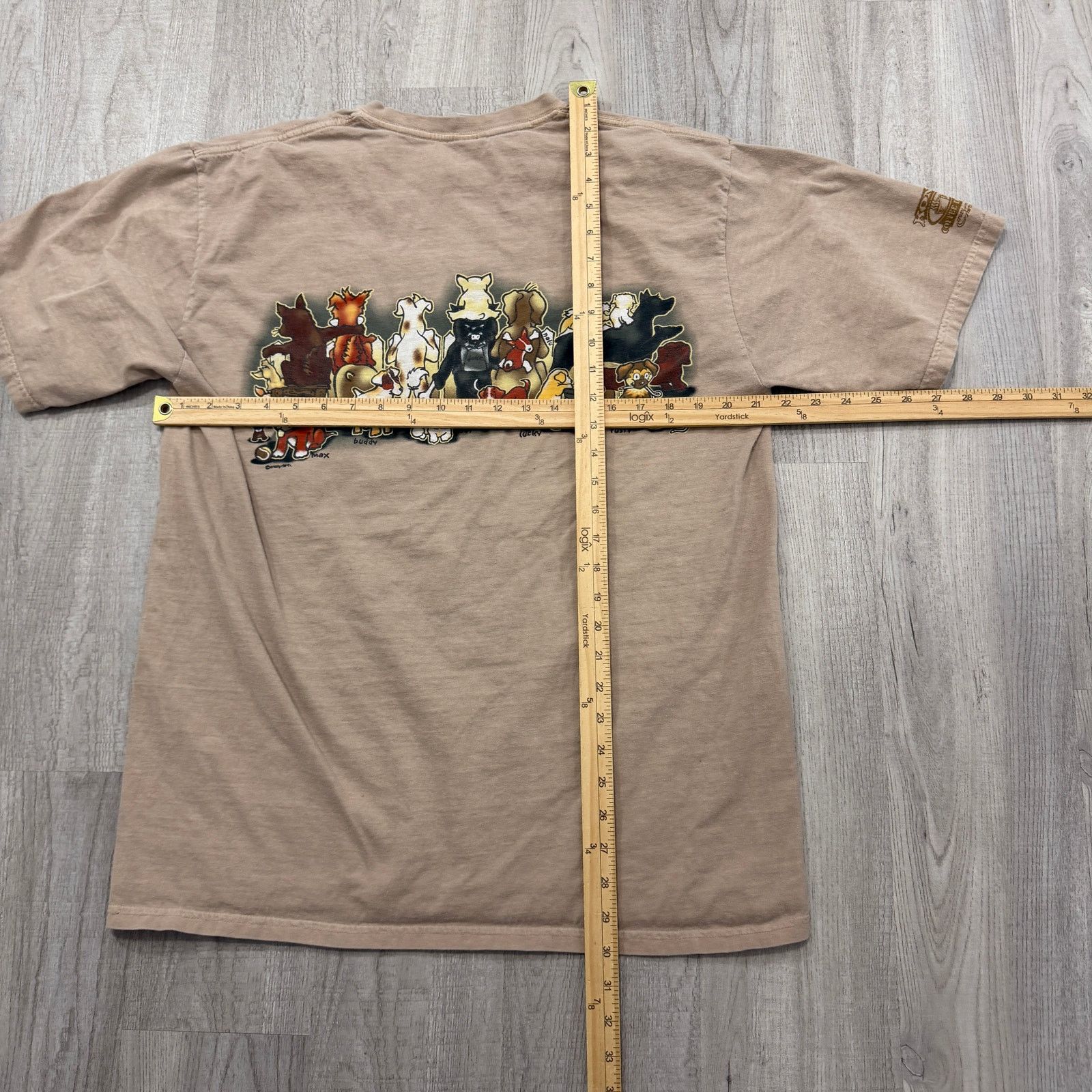 Vintage Vintage Crazy Shirt Adopt a Dog Shirt Men's Large Puppy Size US L / EU 52-54 / 3 - 8 Thumbnail