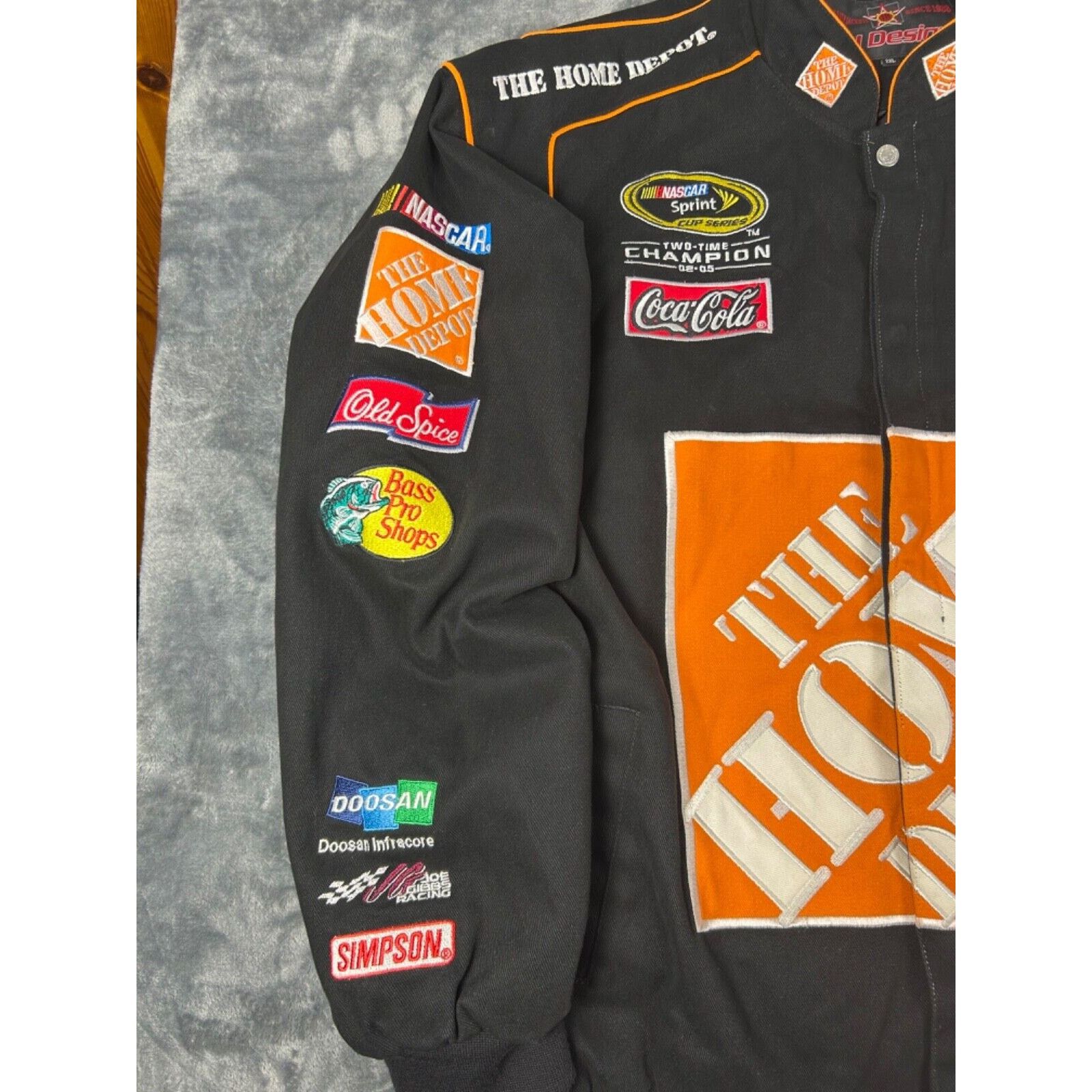 JH Design JH Design Tony Stewart NASCAR Jacket 2XL Racing Coat VTG Size US XL / EU 56 / 4 - 3 Thumbnail