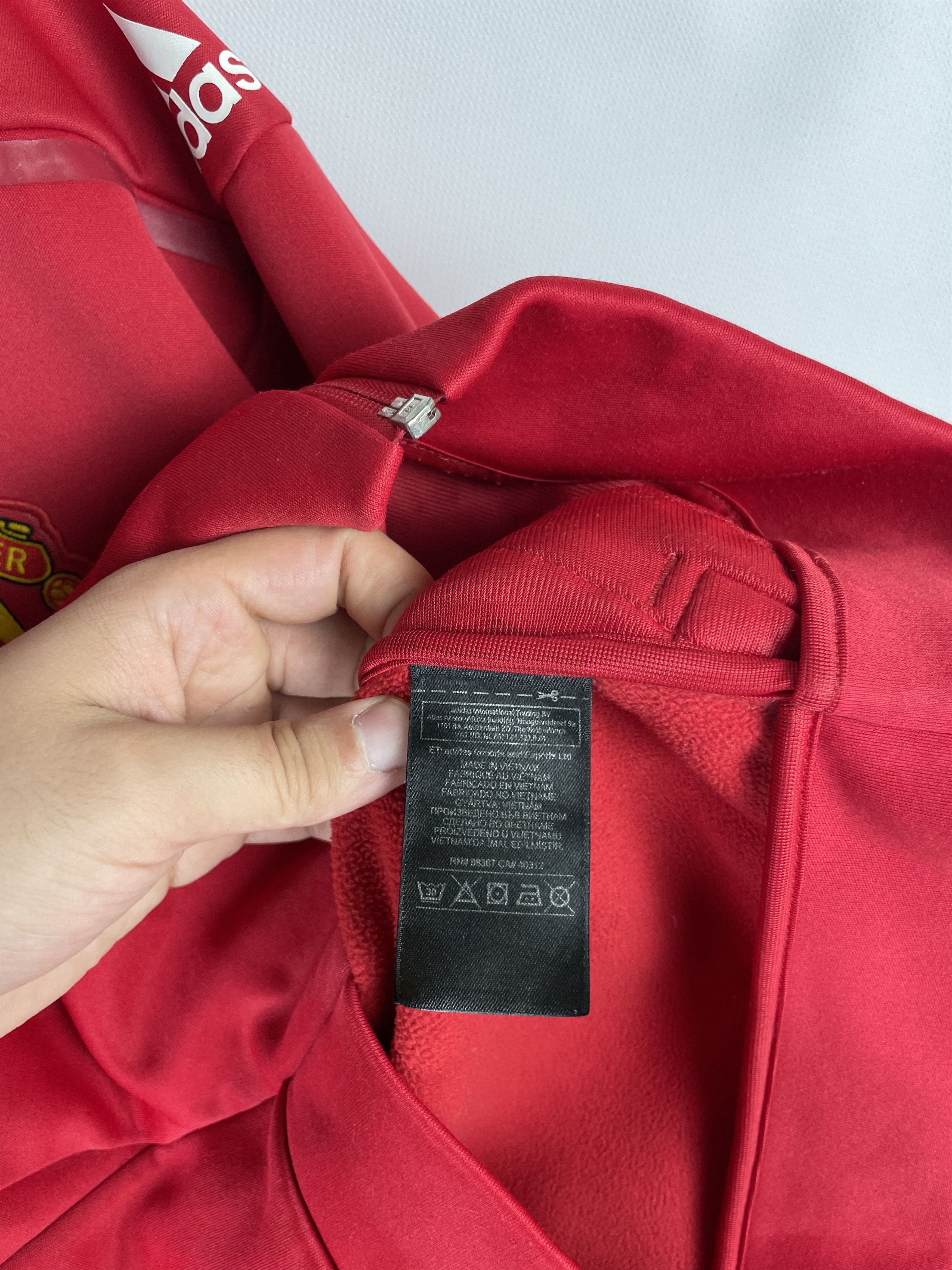 Adidas Adidas Manchester United Jacket Training Soccer Top Full Zip Size US XS / EU 42 / 0 - 11 Thumbnail