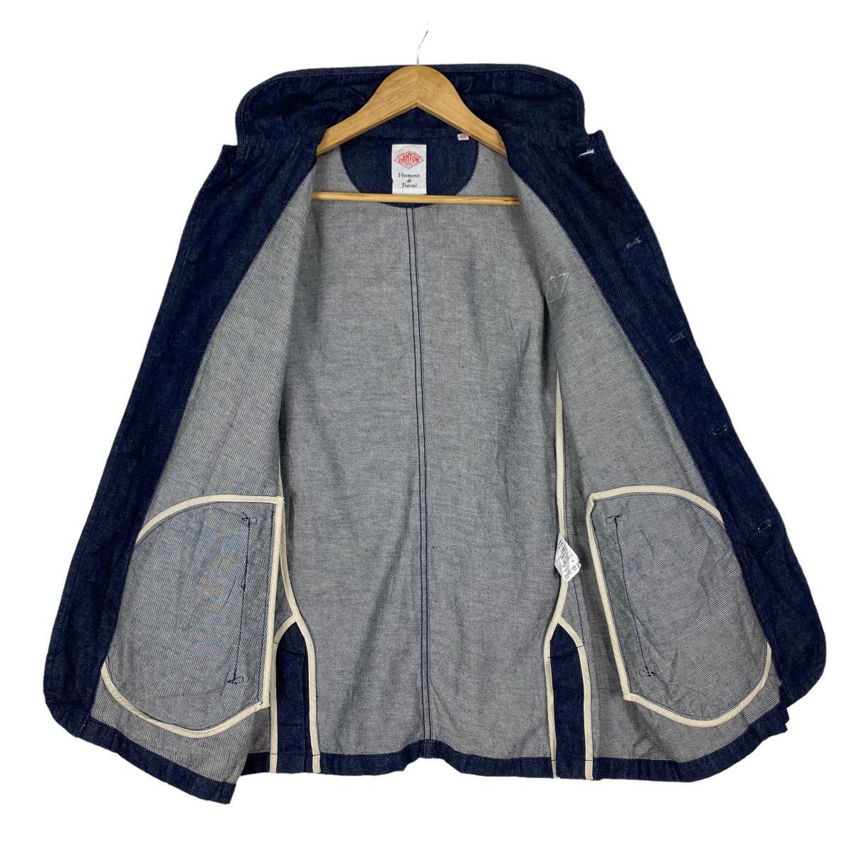 Danton Danton Vetements de Travail Work Denim Jacket Size US M / EU 48-50 / 2 - 11 Thumbnail
