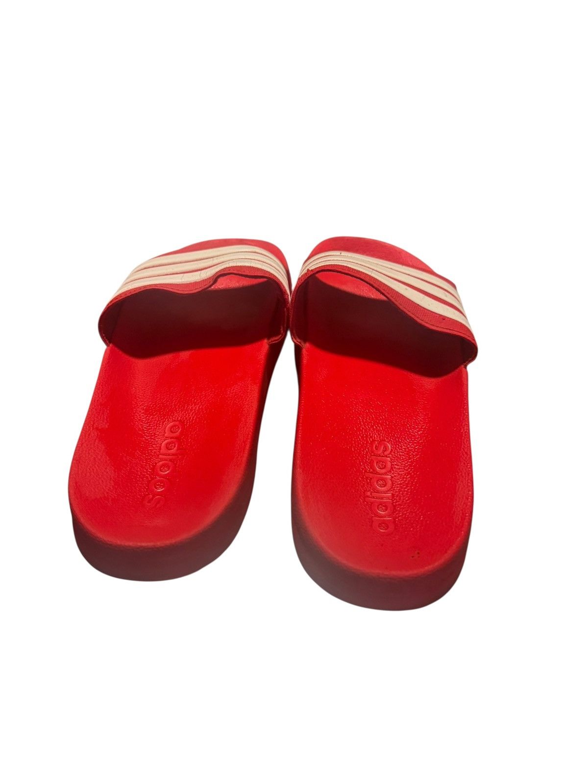 Adidas Adidas Red Slides – Size 12 Size US 12 / EU 45 - 3 Thumbnail