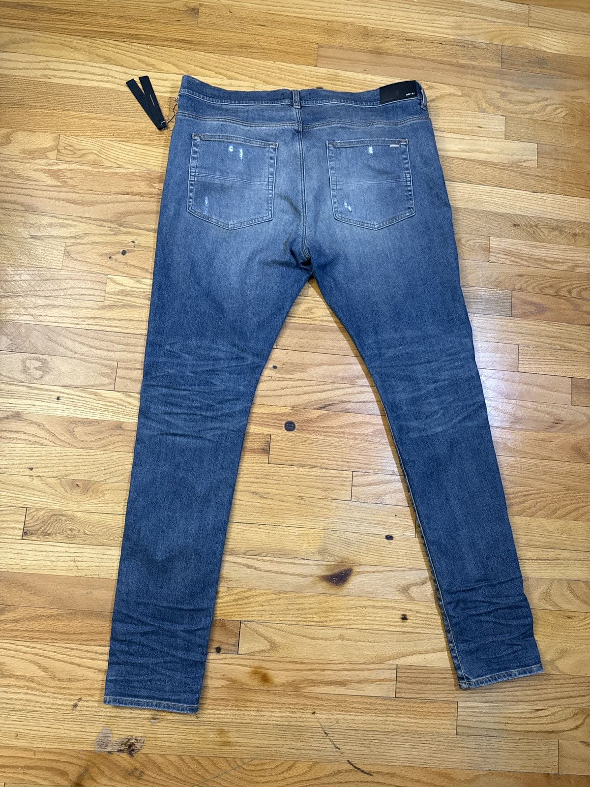 Amiri Amiri Blue MX1 Distressed Jeans Size US 40 / EU 56 - 2 Thumbnail