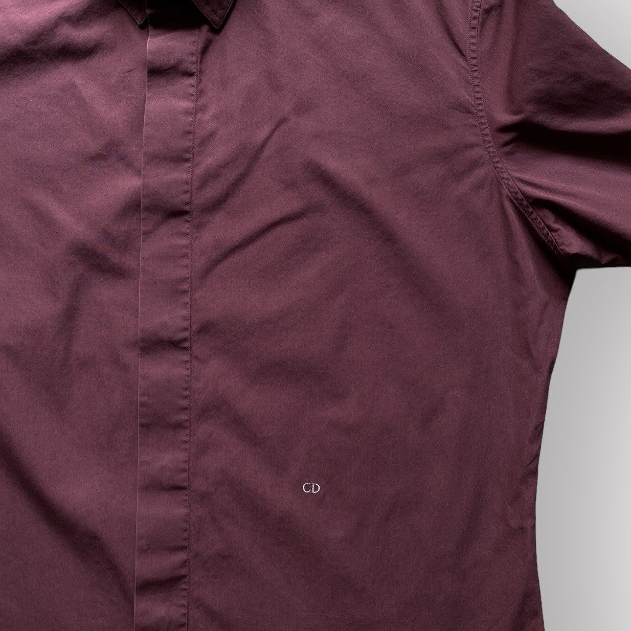 Dior Dior Homme CD Log Embroidered Shirt Size US M / EU 48-50 / 2 - 1 Thumbnail