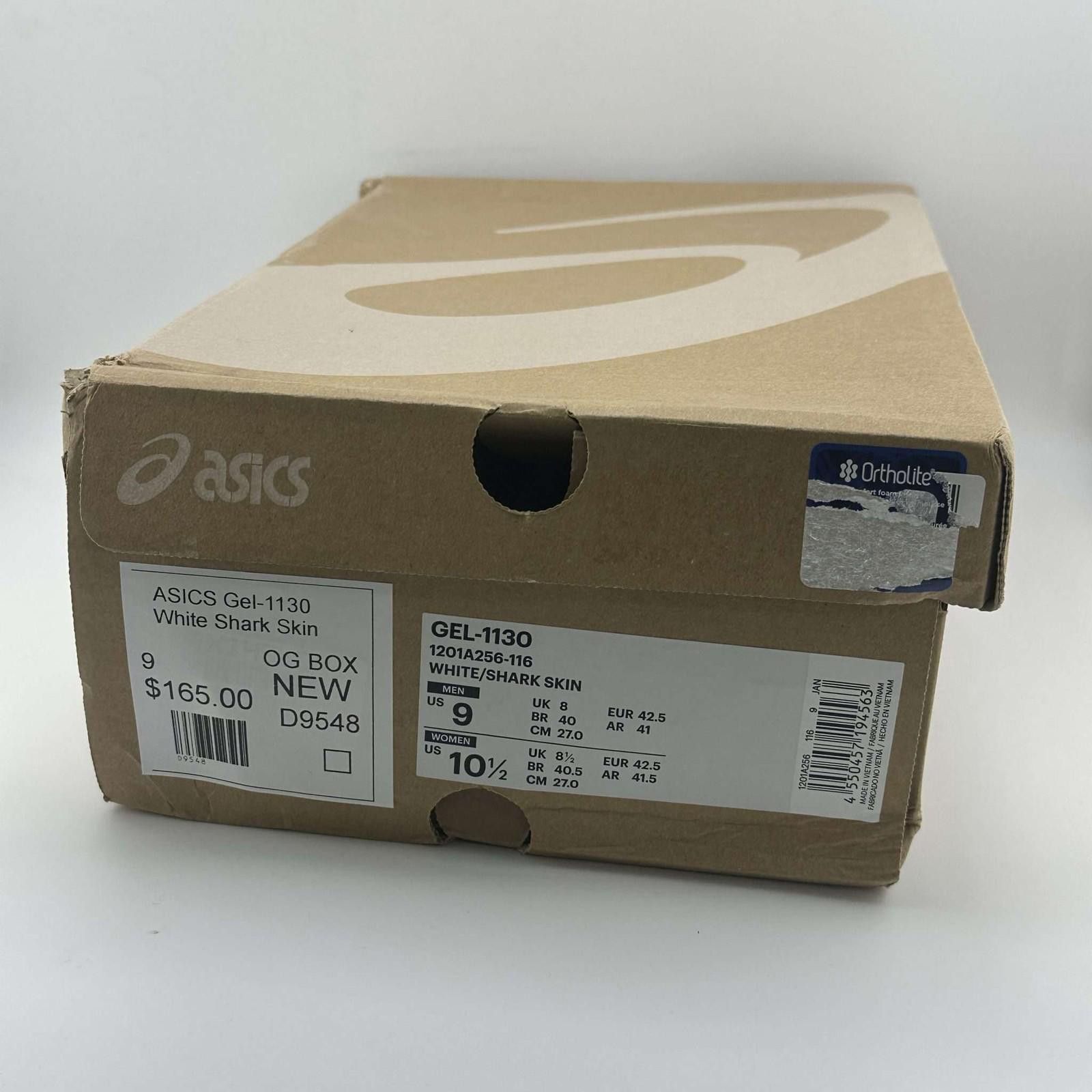 Asics ASICS Gel-1130 White Shark Skin US 9 New with Box D9548 Size US 9 / EU 42 - 6 Thumbnail