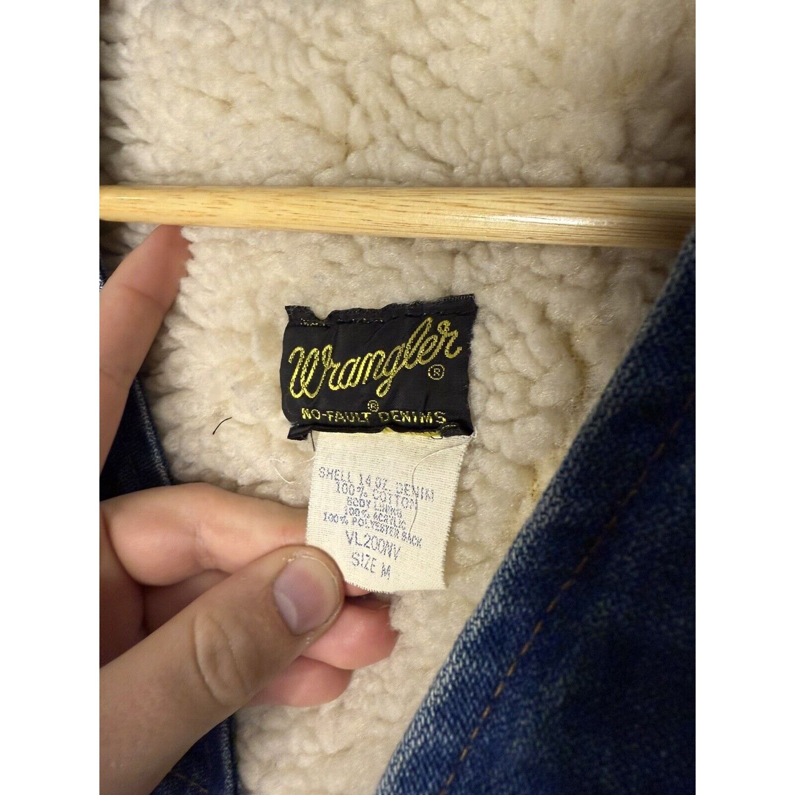 Wrangler Wrangler Sherpa Vest Jacket Insulated 70s 80s Ranch USA M Size US M / EU 48-50 / 2 - 3 Thumbnail
