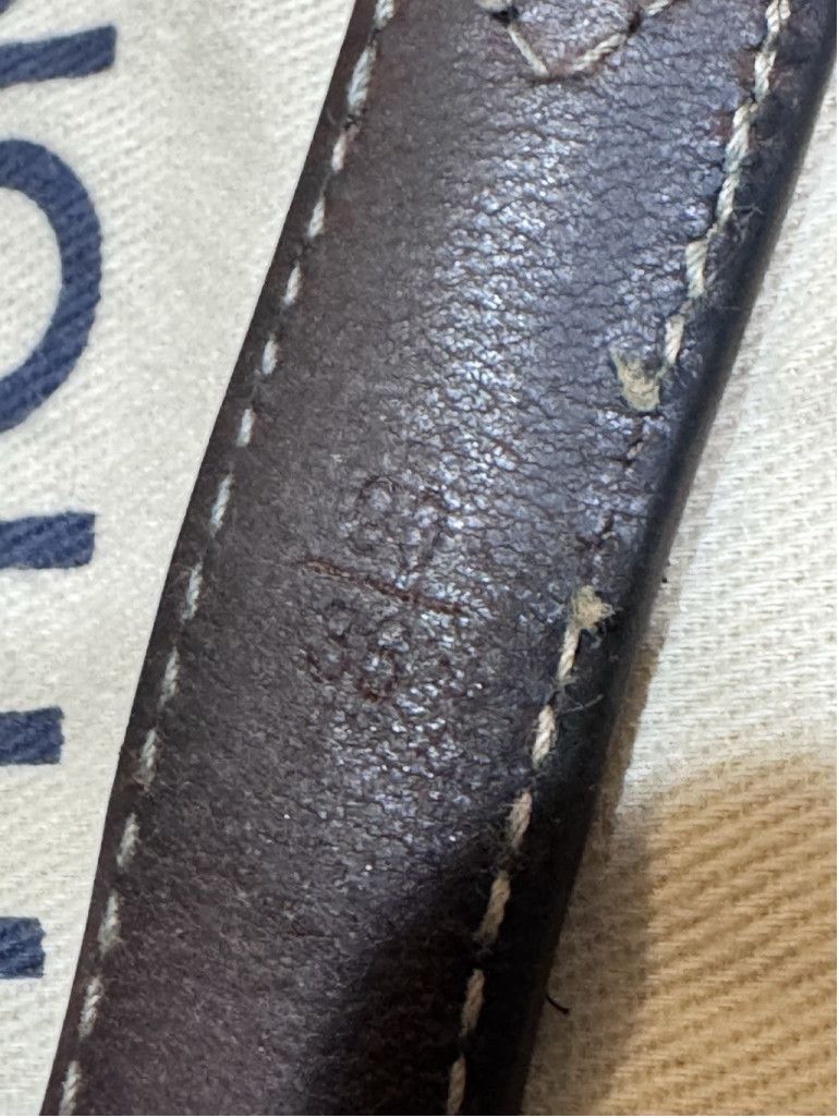Louis Vuitton Louis Vuitton Damier Ebene Canvas Leather 25mm Belt 90/36 Size ONE SIZE - 5 Thumbnail
