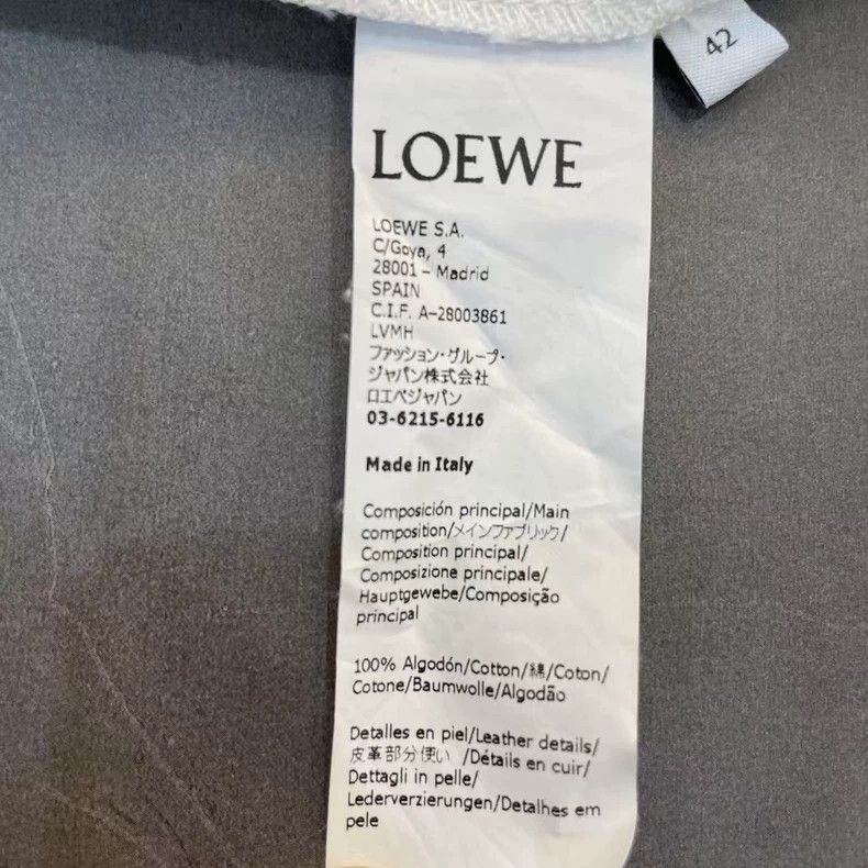 Loewe Loewe White denim jacket Size S / US 4 / IT 40 - 8 Thumbnail