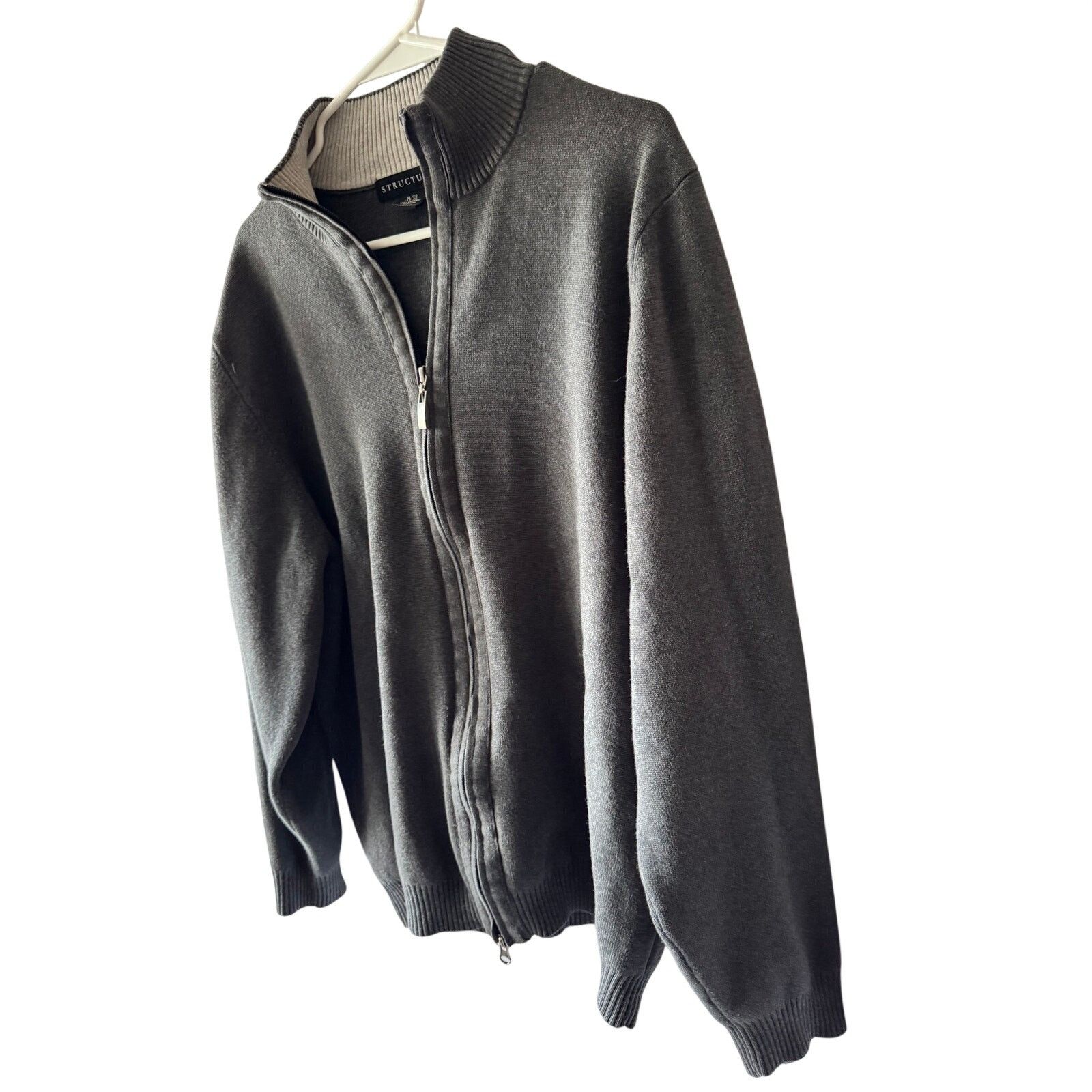 Structure Structure Full Zip Mock Neck Sweater Jacket, Size XL Size US XL / EU 56 / 4 - 3 Thumbnail