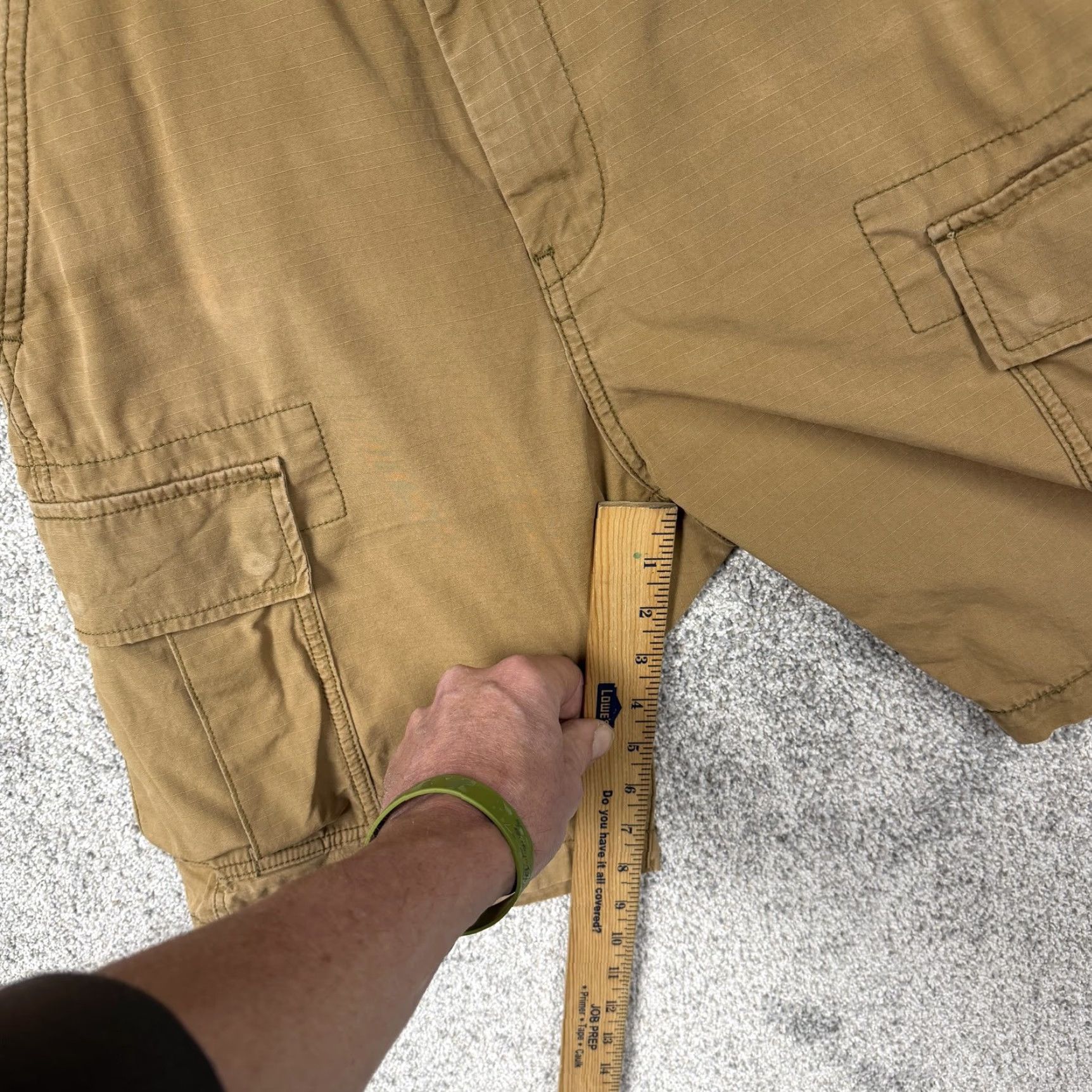 Levi's Levi's Cargo Shorts 30 Tan Cotton Canvas Cargo Pockets Hiking Outdoor Mens Regular Inseam 8in Beige Utility Streetwear Size US 30 / EU 46 - 5 Thumbnail