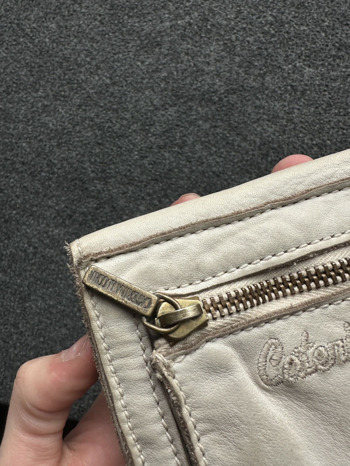 Other 🚨Y2K CATERINA LUCCHI LEATHER Avant-Garde wallet Size ONE SIZE - 4 Thumbnail