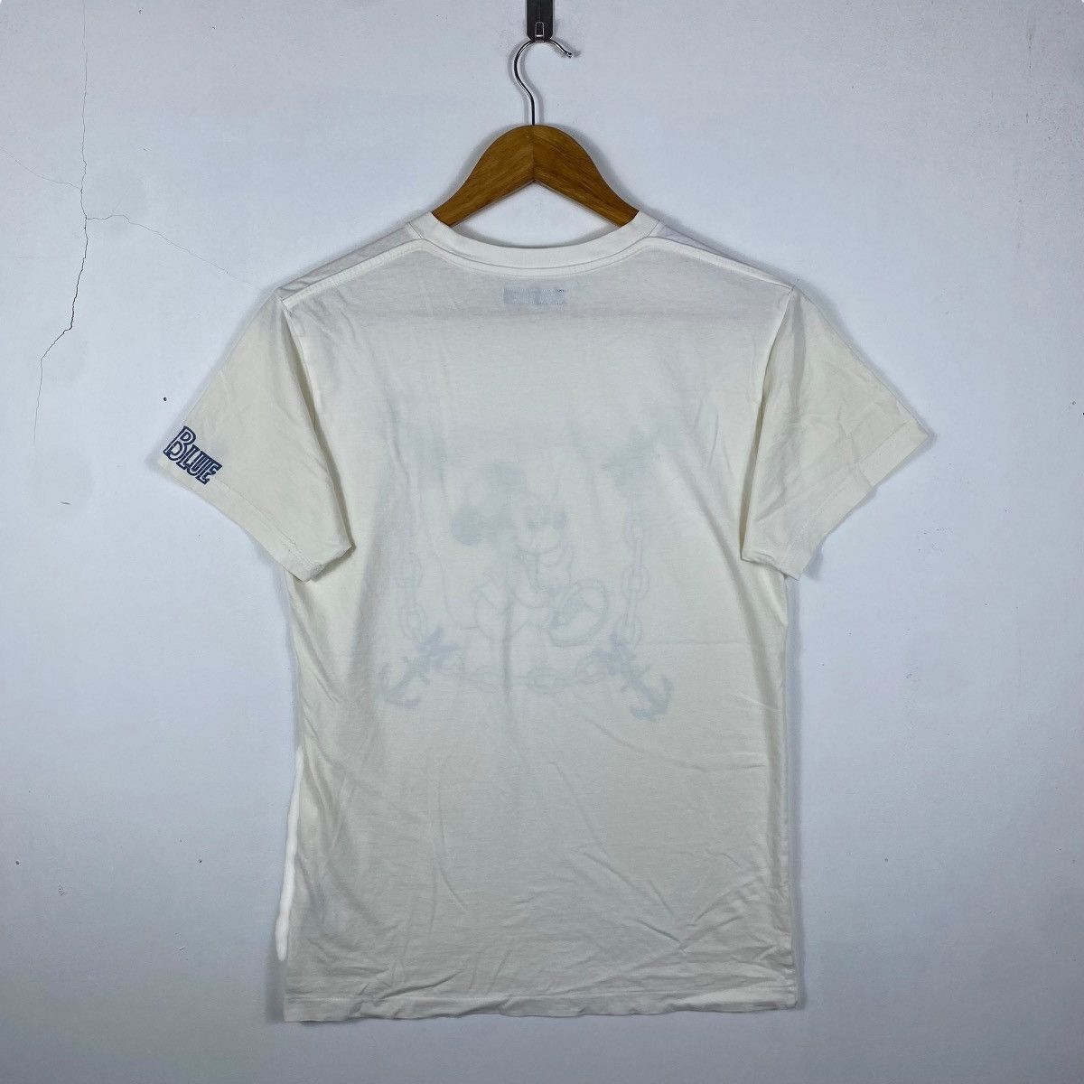 Blue Blue Japan × Disney × Mickey Mouse Japanese Brand BLUE BLUE x DISNEY Mickey Mouse Tee Shirt Size US M / EU 48-50 / 2 - 4 Thumbnail