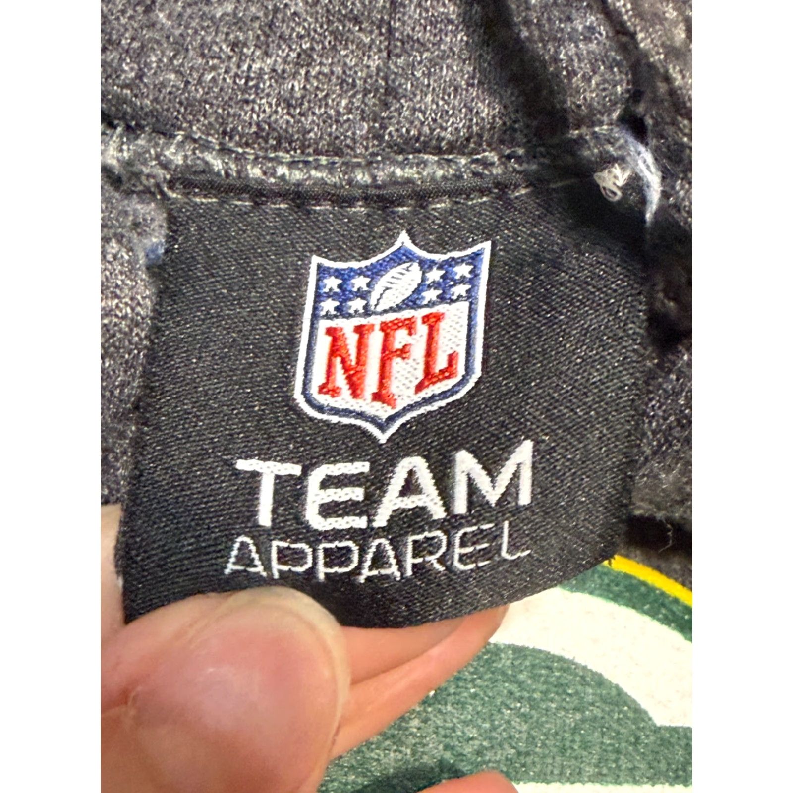 NFL NFL Team Apparel Hoodie Mens Medium Grey Gold Green Wisconsin Green Bay Packers Size US M / EU 48-50 / 2 - 6 Thumbnail
