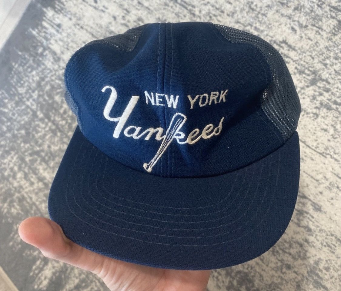 Vintage Vintage mlb new york yankees rare cap 80s Size ONE SIZE - 1 Thumbnail