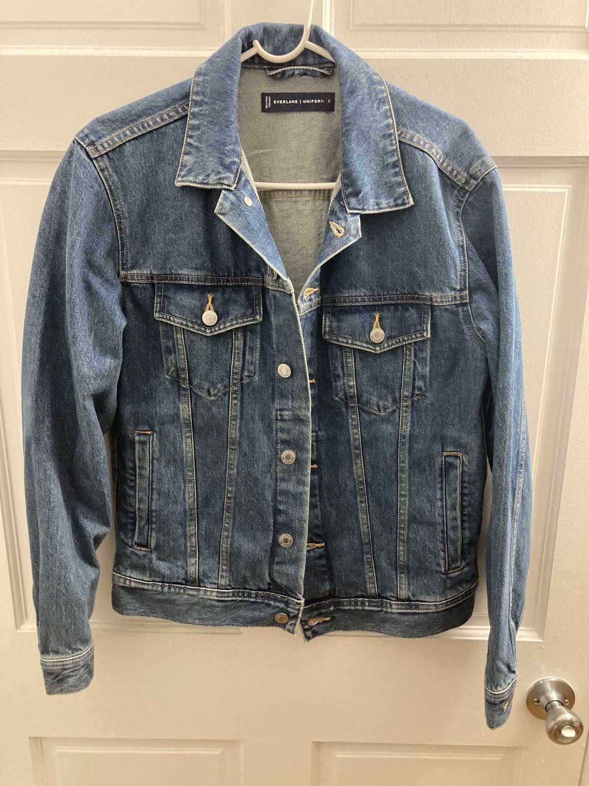 Everlane EVERLANE Uniform Denim Jacket Grailed