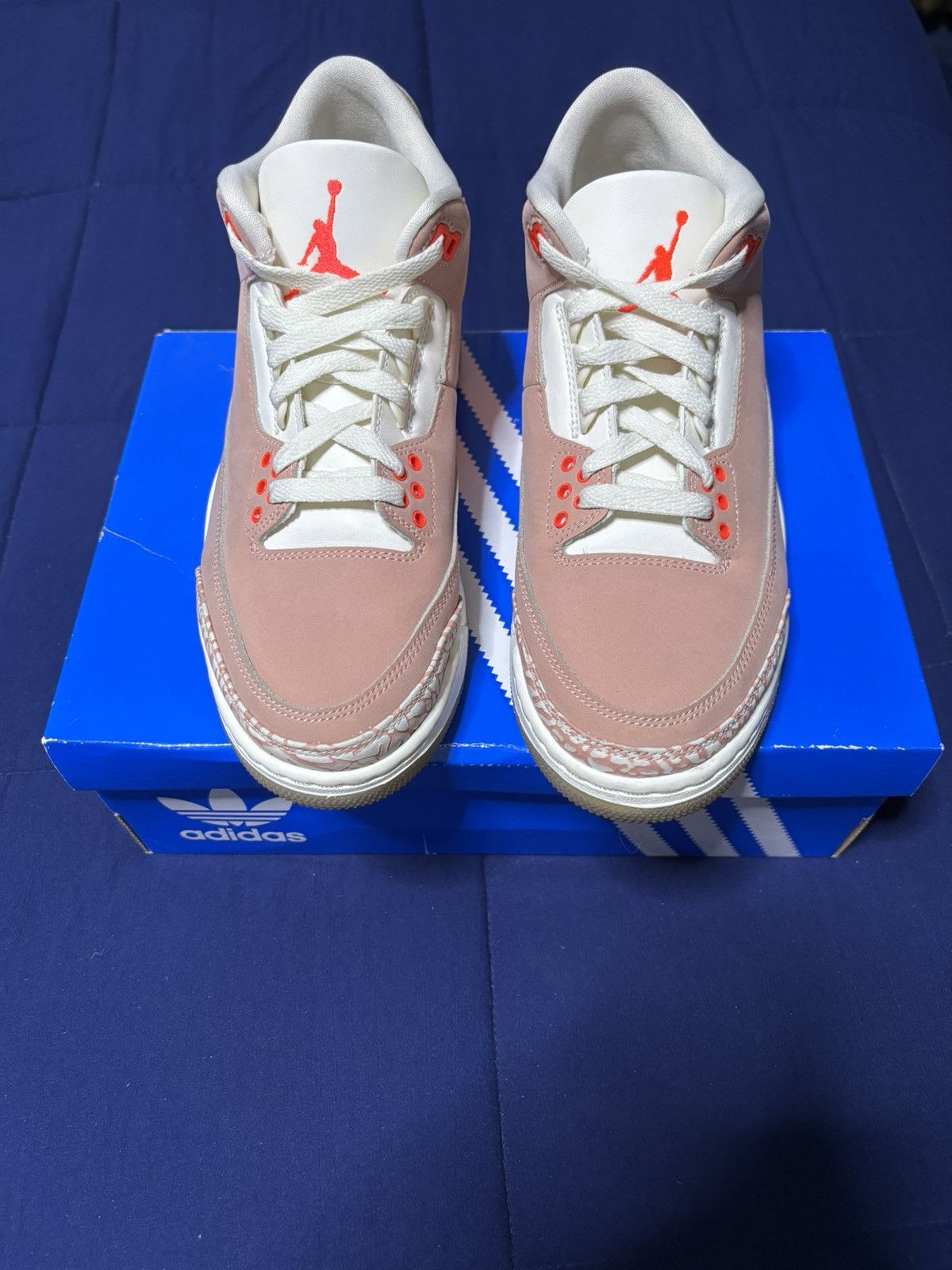 Jordan Brand Air Jordan 3 Retro Rust Pink 2021 Size 8M/9.5W Size US 8 / EU 41 - 2 Thumbnail
