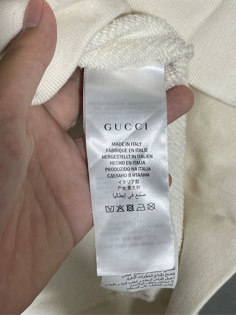 Gucci Gucci Strawberry printed beige hooded sweatshirt 2501-Nexta Size US L / EU 52-54 / 3 - 4 Thumbnail