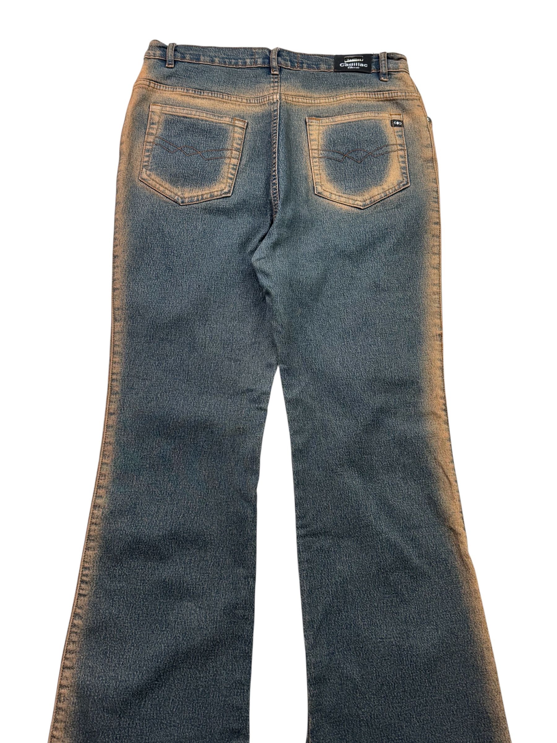 Japanese Brand Vintage Flare Jeans W458(V9) Size US 30 / EU 46 - 4 Thumbnail