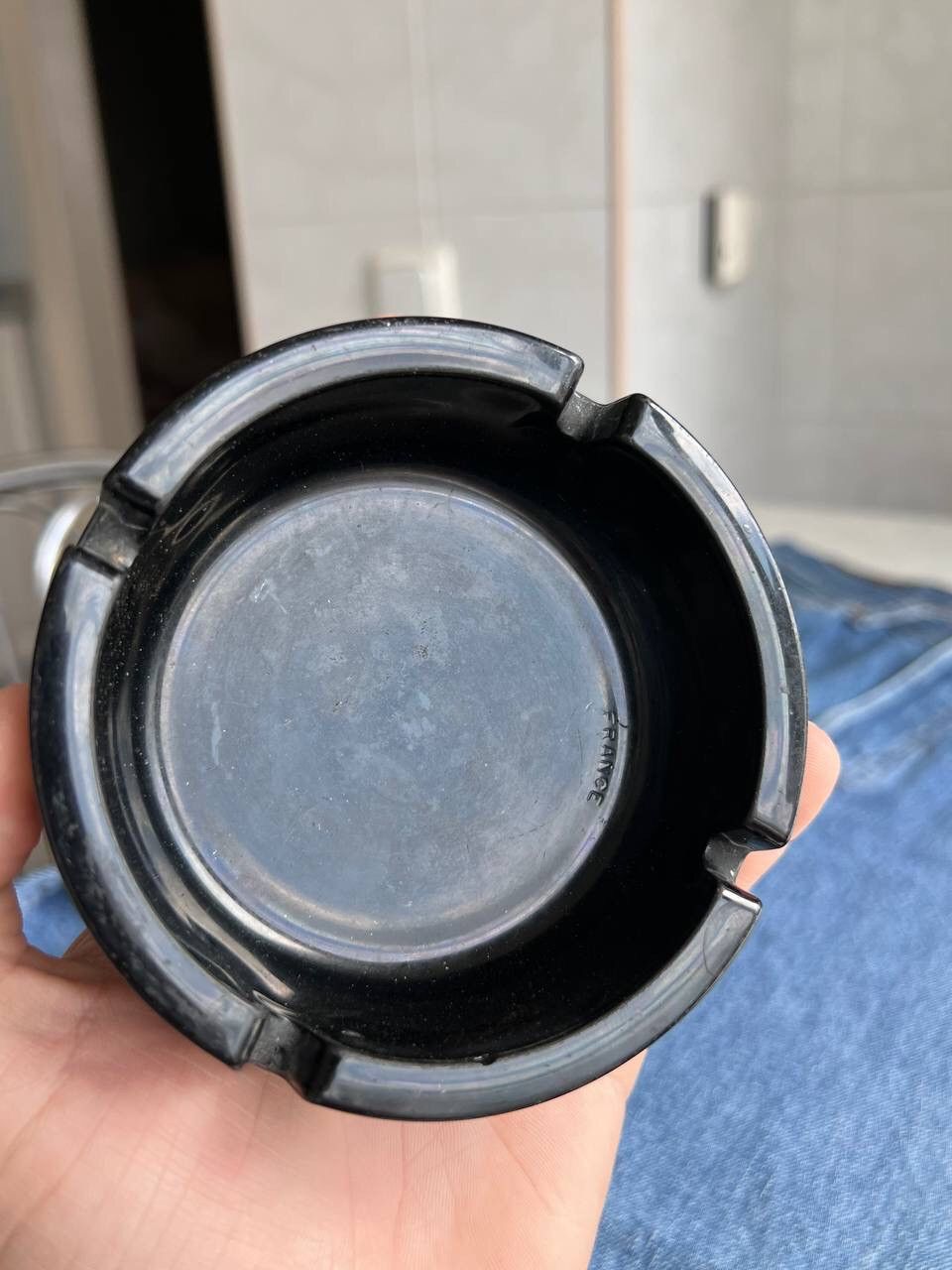 Marlboro × Vintage 1990 Vintage Marlboro Ceramic Ashtray France Retro Rare Size ONE SIZE - 10 Thumbnail