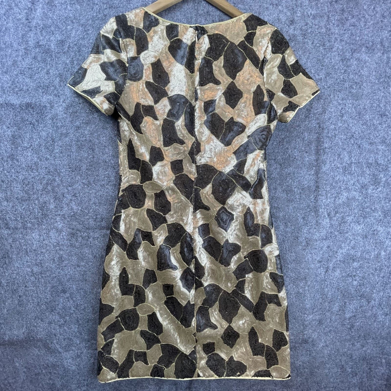 Rachel Zoe Rachel Zoe Dress Small Sequin Shiny Muted Sparkle Mobwife Size S / US 4 / IT 40 - 2 Thumbnail