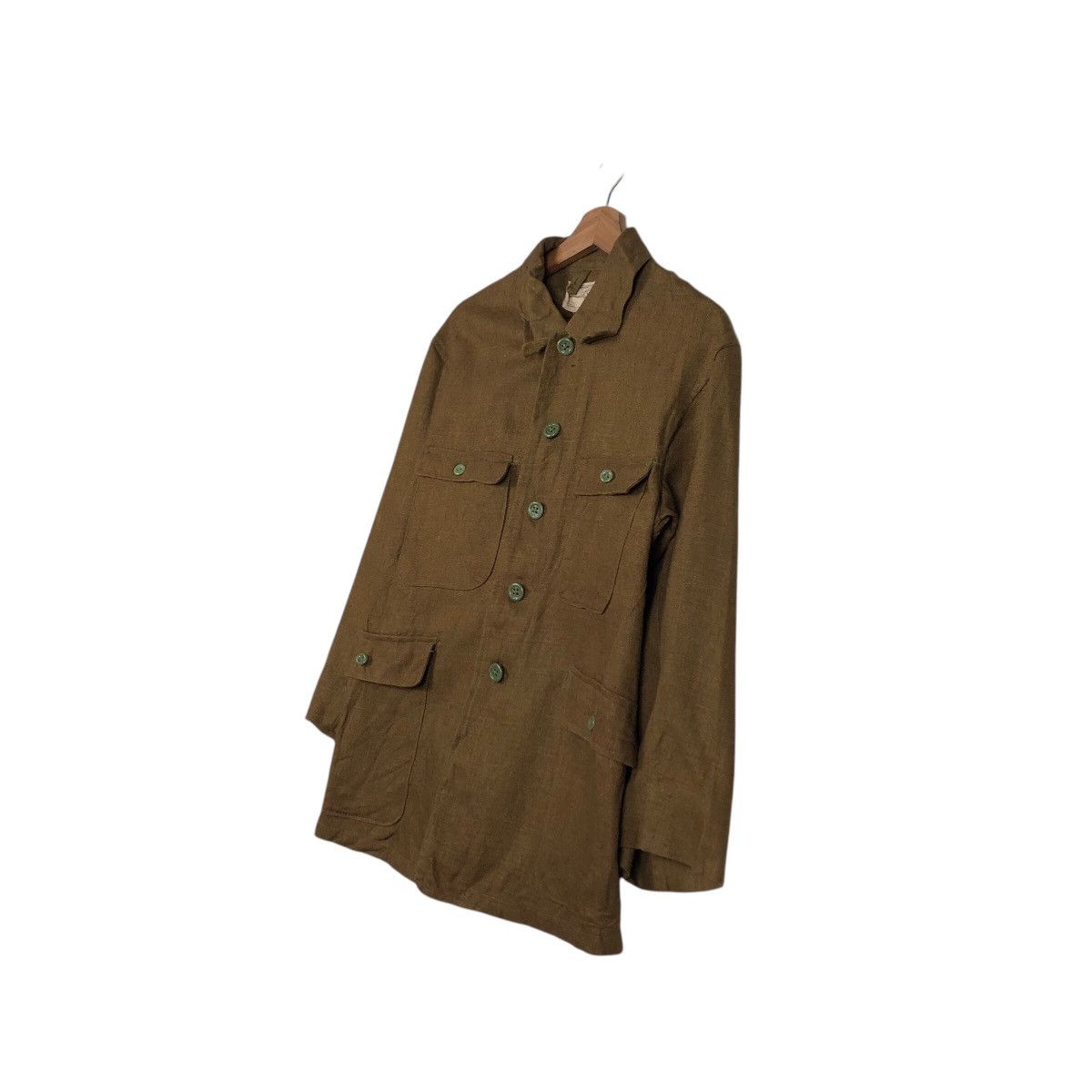 Vintage 📌Vintage Chore Military Worker Jacket Cargo Multi Pockets Size US M / EU 48-50 / 2 - 3 Thumbnail
