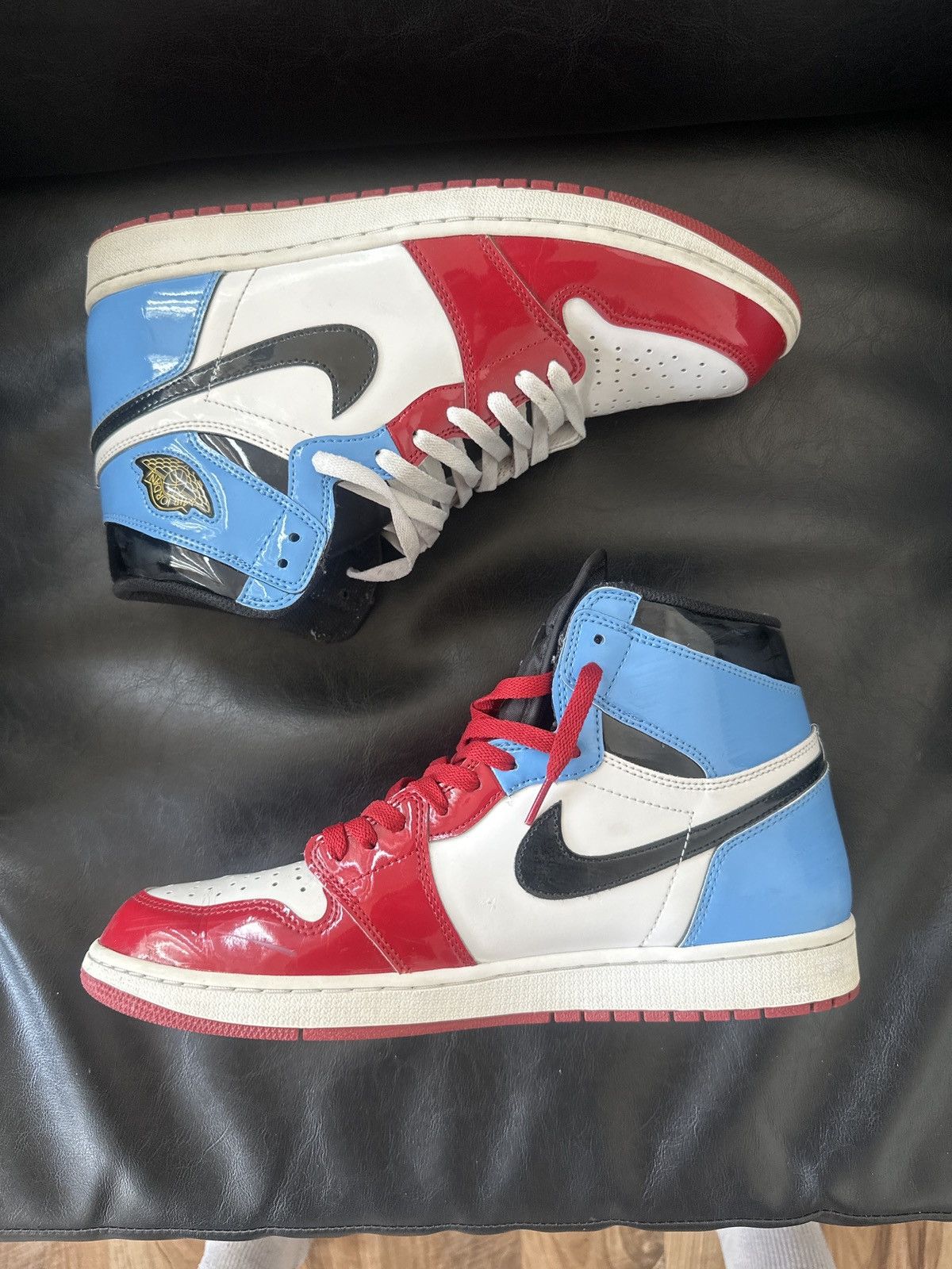 Jordan Brand Jordan 1 Retro High Fearless UNC Chicago Size US 13 / EU 46 - 4 Thumbnail