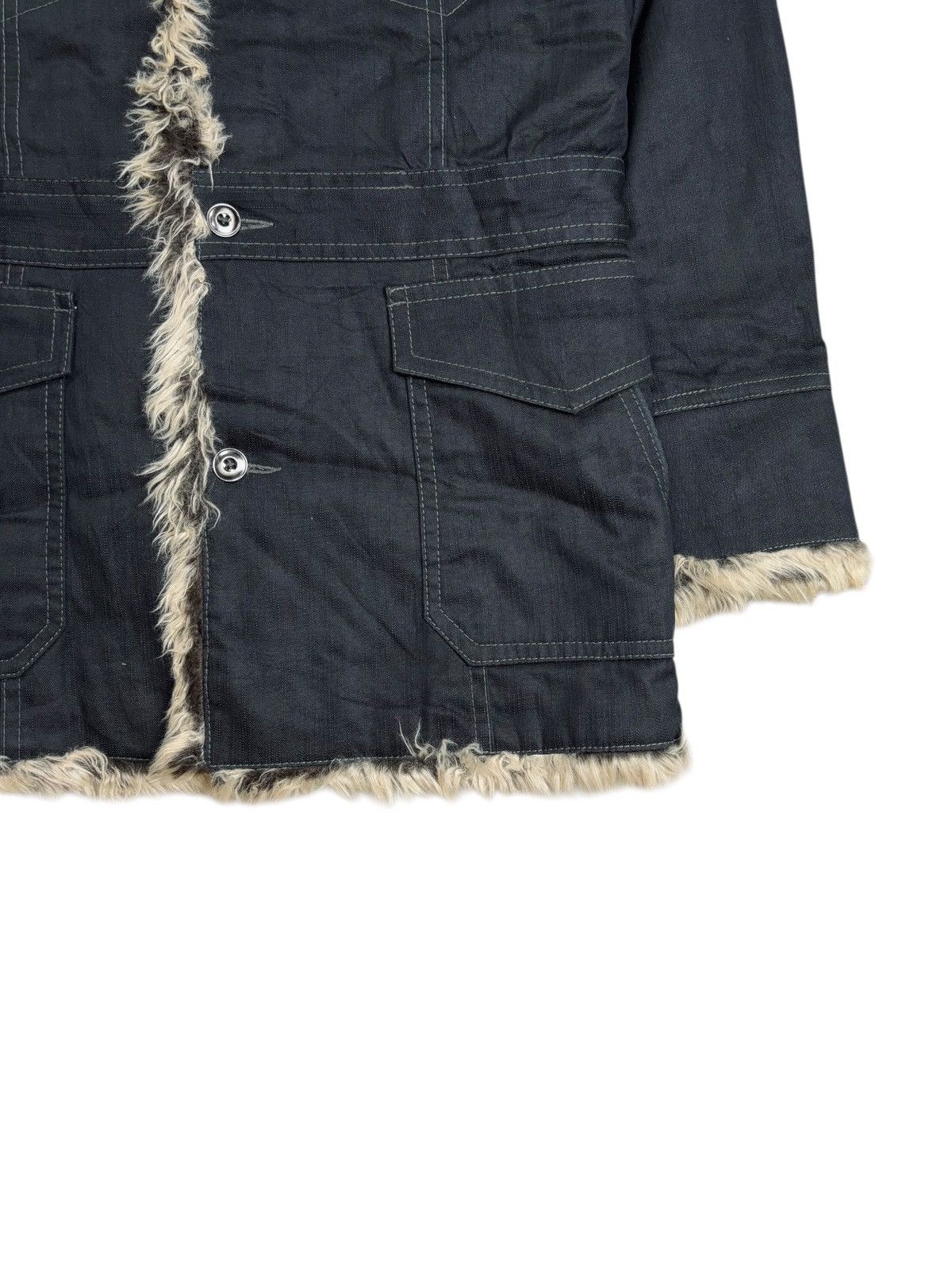 KMRii 2000s Nicole Club - Vkei Style Fur Interior Collar Jacket Size US M / EU 48-50 / 2 - 5 Thumbnail