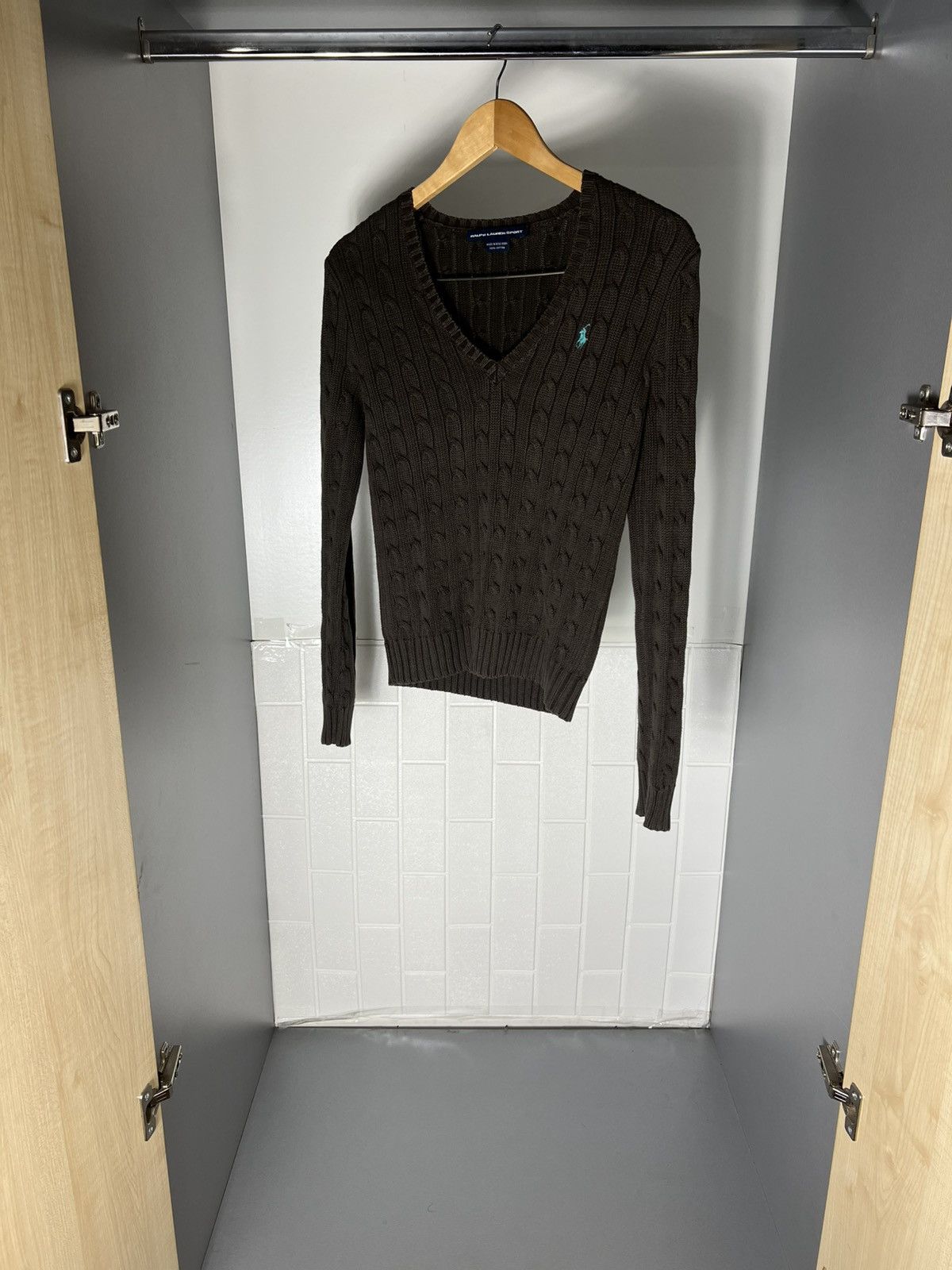 Polo Ralph Lauren VINTAGE POLO RALPH LAUREN KNIT SWEATER DESIGNER RETRO 90s Size M / US 6-8 / IT 42-44 - 6 Thumbnail