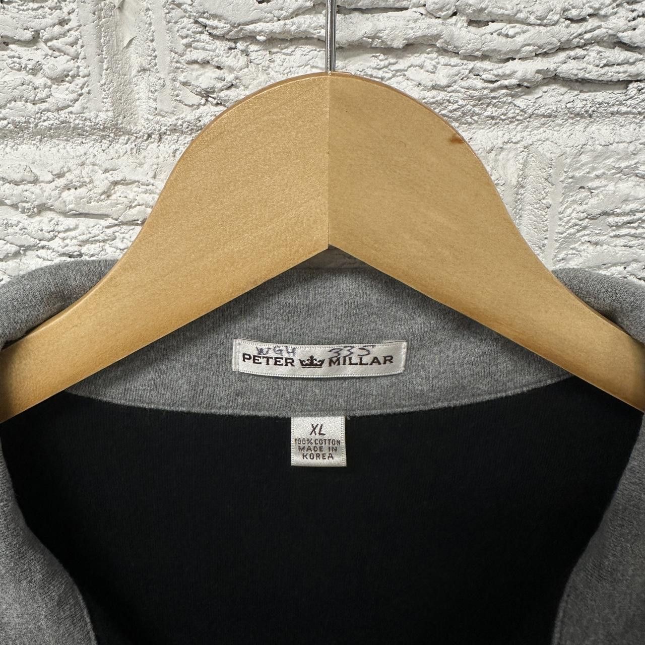 Peter Millar Peter Millar 100% Cotton 1/4 Zip Black Vest XL Size US XL / EU 56 / 4 - 4 Thumbnail