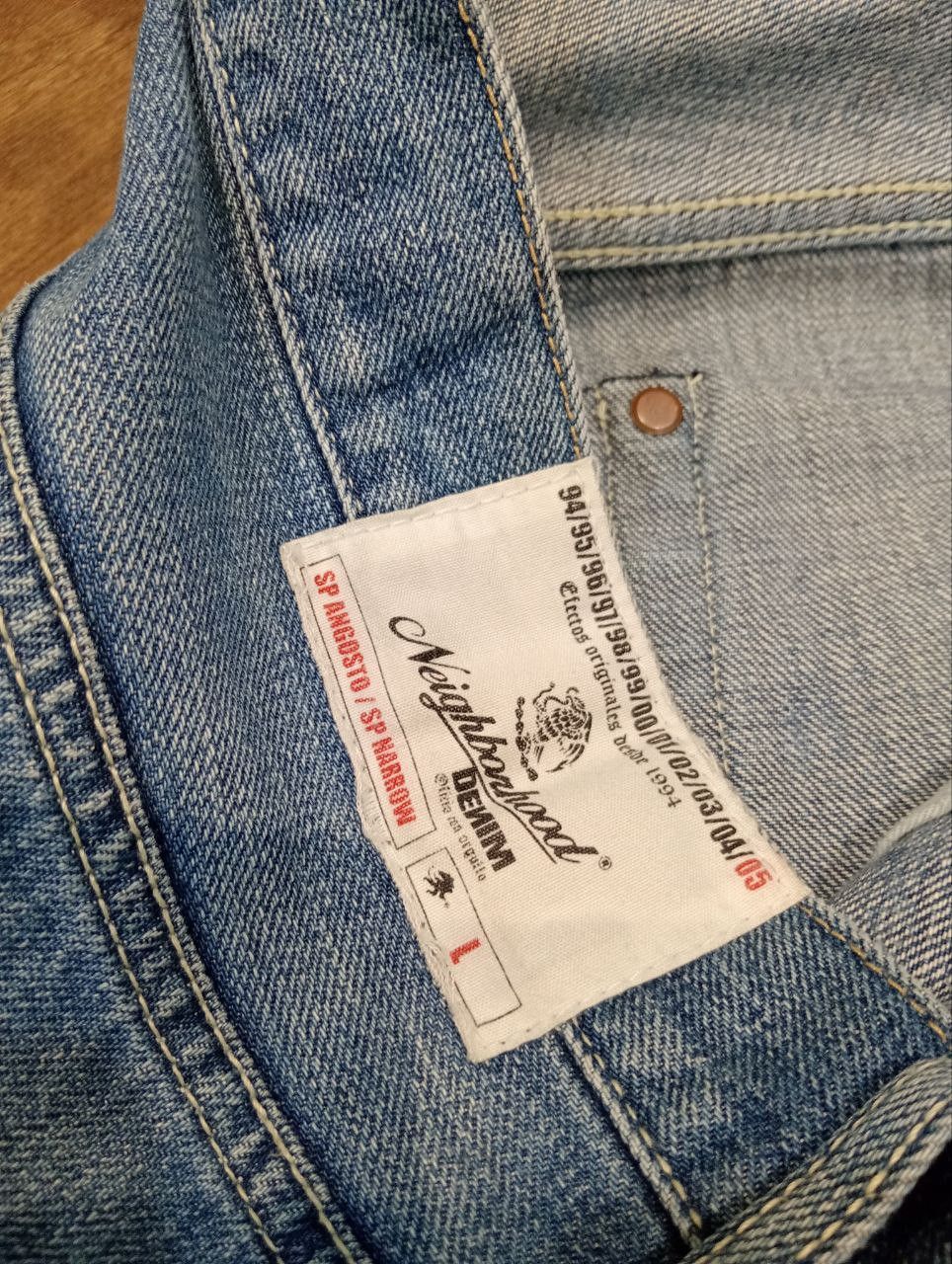 Neighborhood NEIGHBORHOOD 2005 SP ANGOSTO / SP NARROW SELVEDGE JEANS - L Size US 37 - 7 Thumbnail