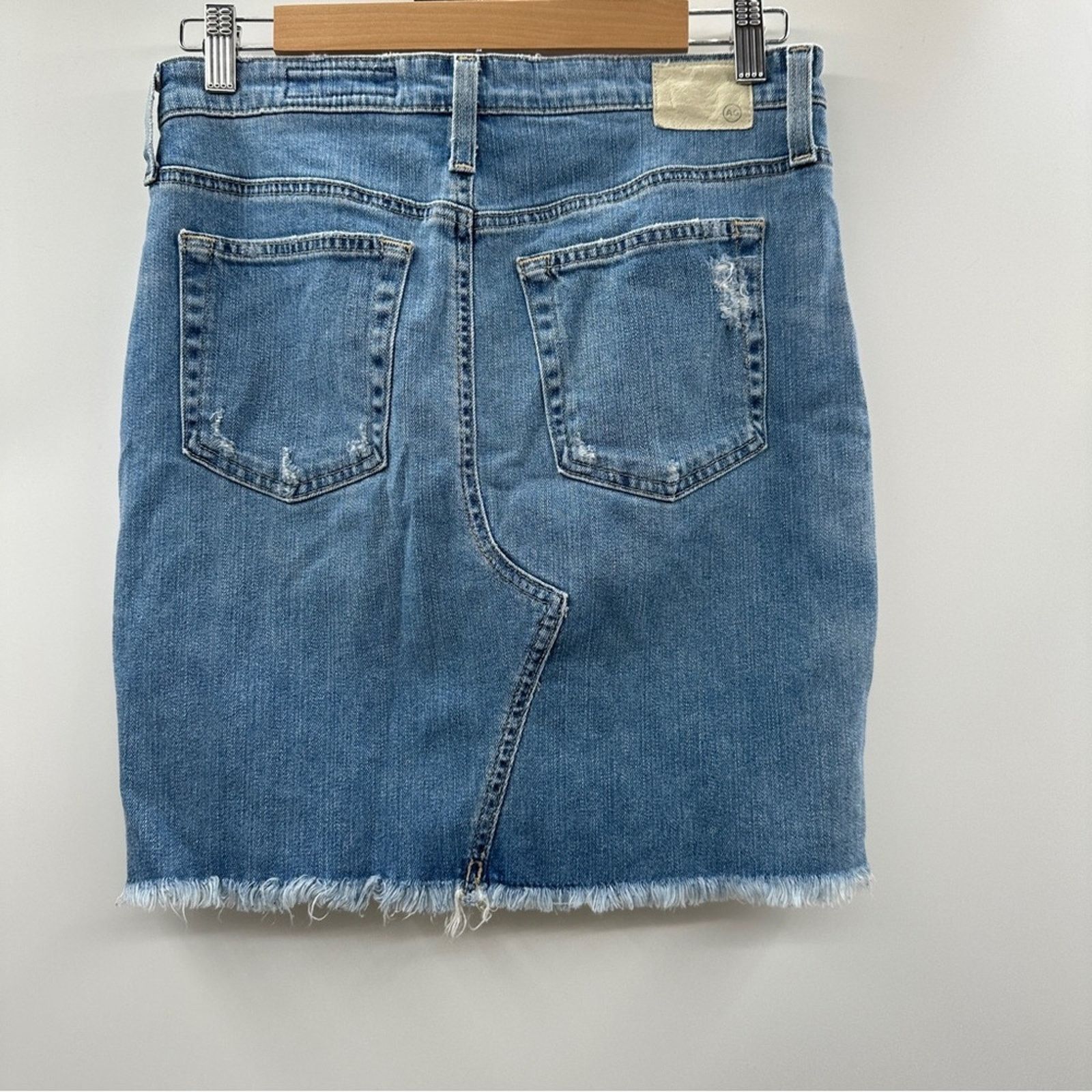 AG Adriano Goldschmied AG Adriano Goldschmied The Erin Denim Pencil Skirt Size 27 Size 27" / US 4 / IT 40 - 2 Thumbnail