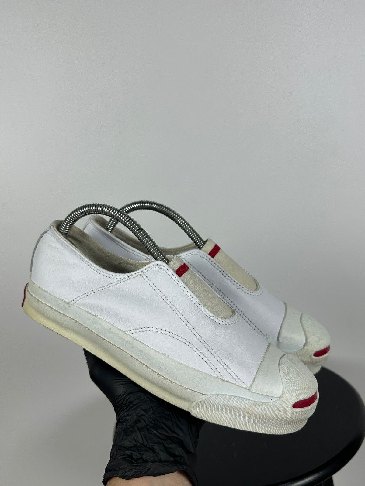 Converse Vintage Converse x Jack Purcell USA Leather Slip On Sneakers Size US 7 / EU 40 - 12 Thumbnail