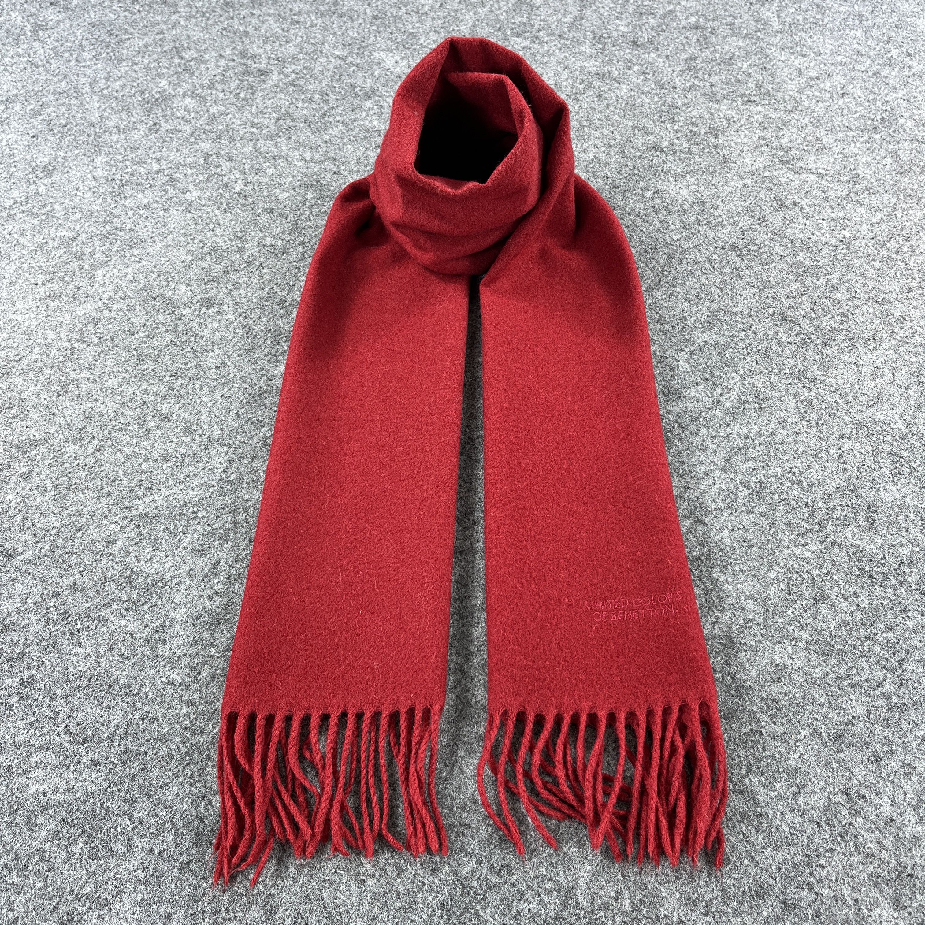United Colors Of Benetton United Colors Of Benetton Scarf / Muffler / Neckwear T1477 Size ONE SIZE - 4 Thumbnail