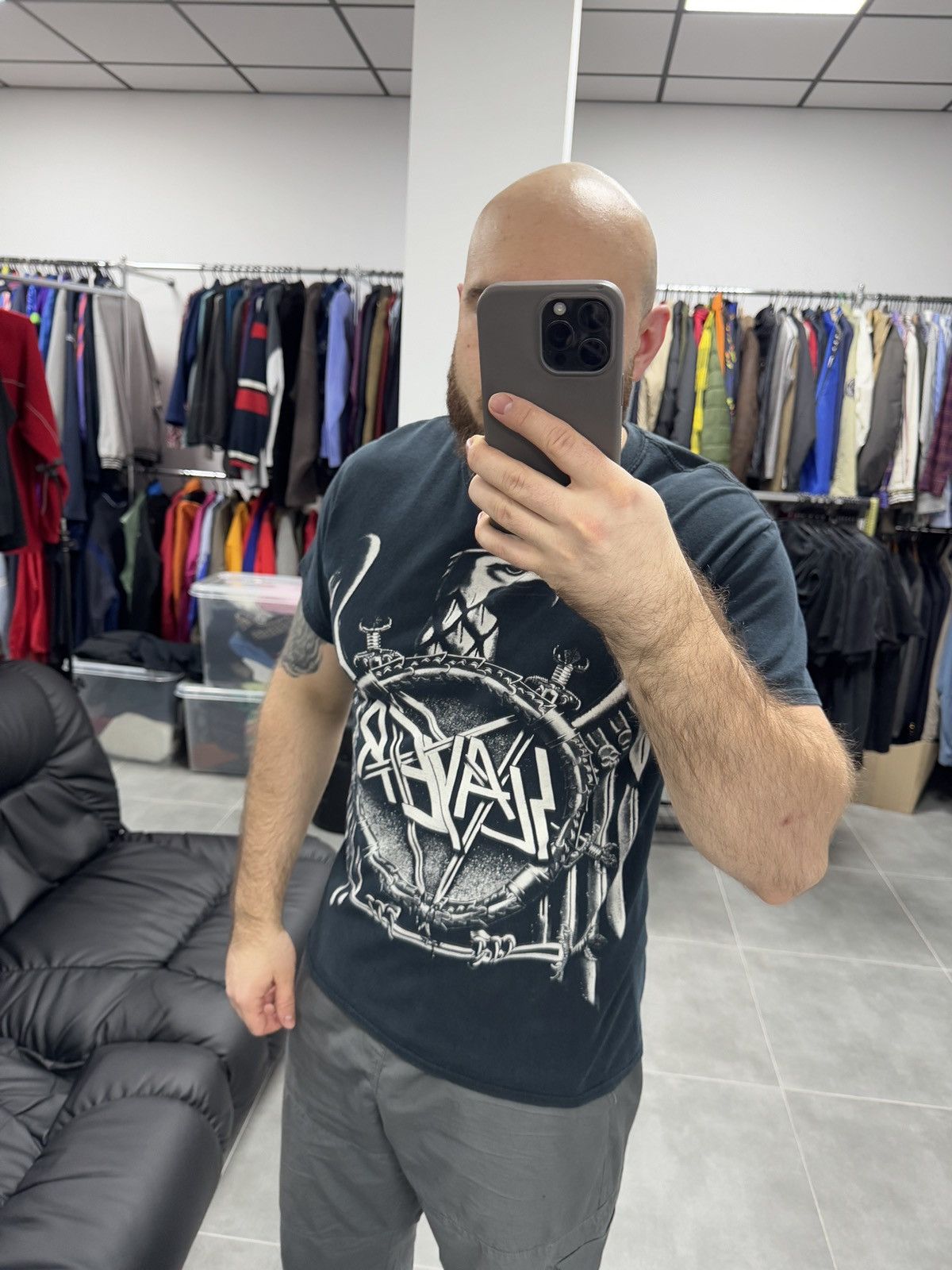 Slayer × Vintage Vintage Slayer Eagle T-Shirt Size M Size US M / EU 48-50 / 2 - 2 Thumbnail