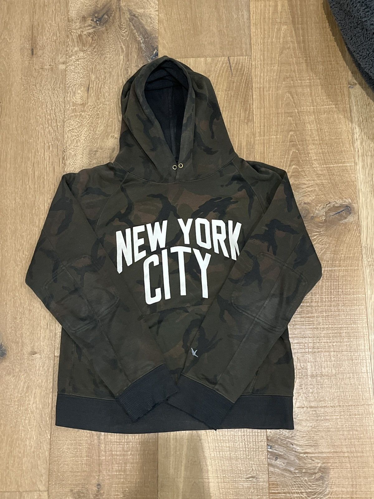 Number (N)ine Number Nine New York Camo Hoodie | Grailed