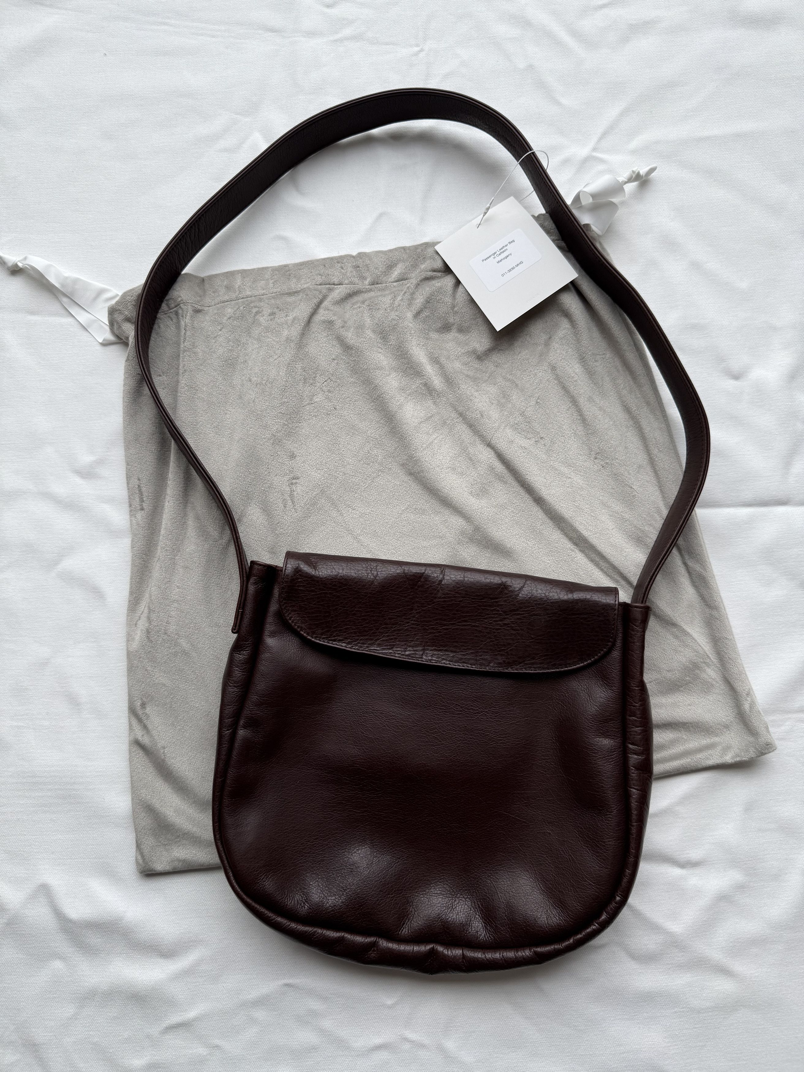 Vuja De VUJADE THEO LEATHER AFFIX BAG IN WAXED BABY CALF | Grailed