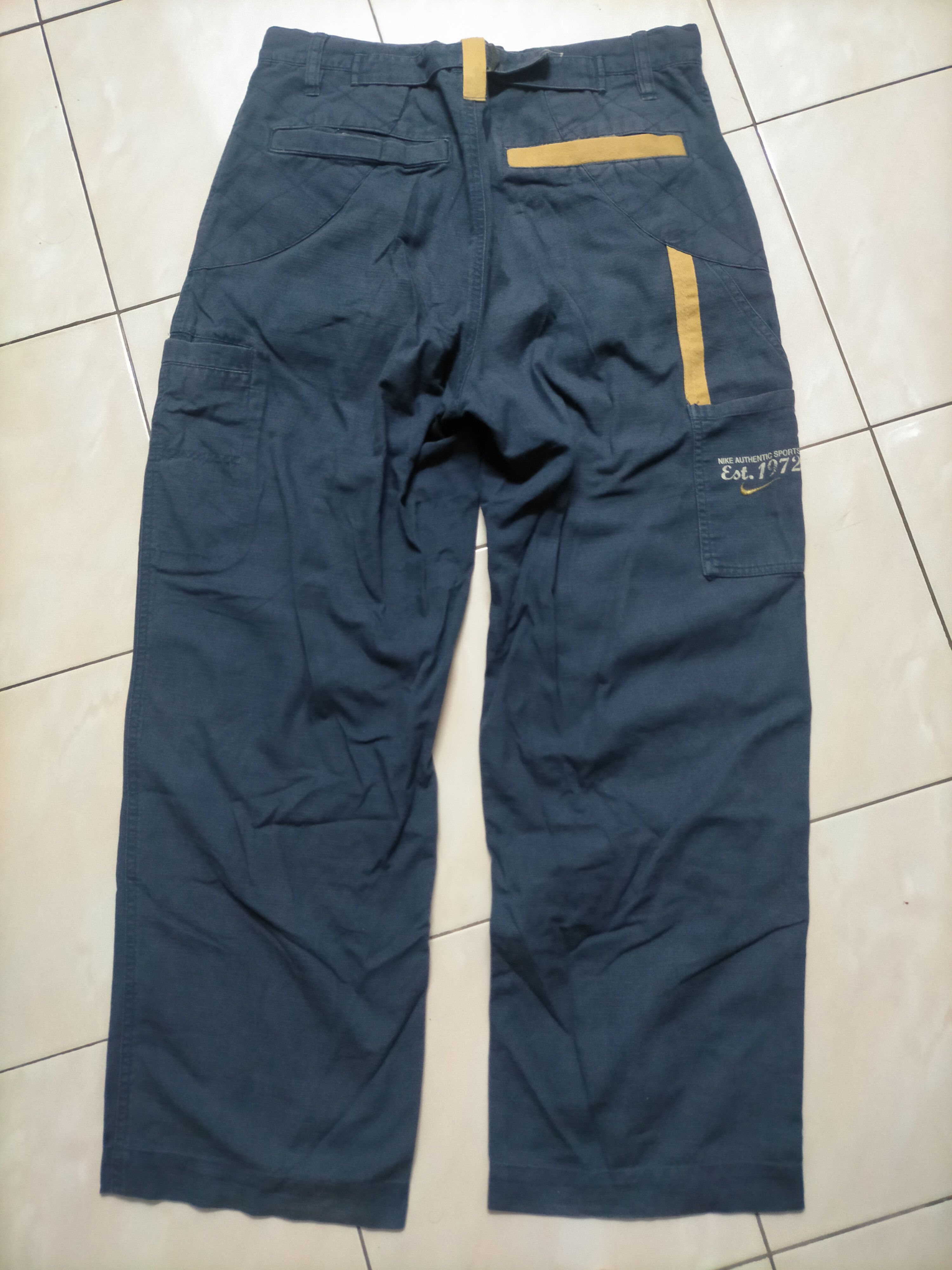 Nike 🔥 Vintage Nike Carpenter Loose Pants Size US 31 - 3 Thumbnail