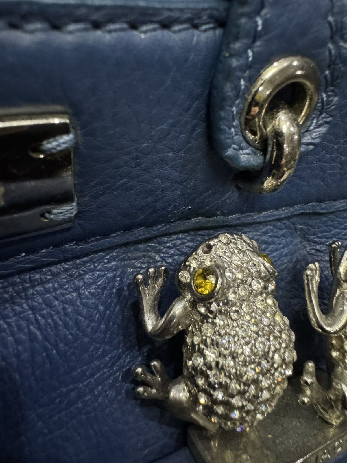 Marc Jacobs MARC JACOBS GLITTER ROBERT SEQUIN FROG BIJOU BAG Size ONE SIZE - 7 Thumbnail