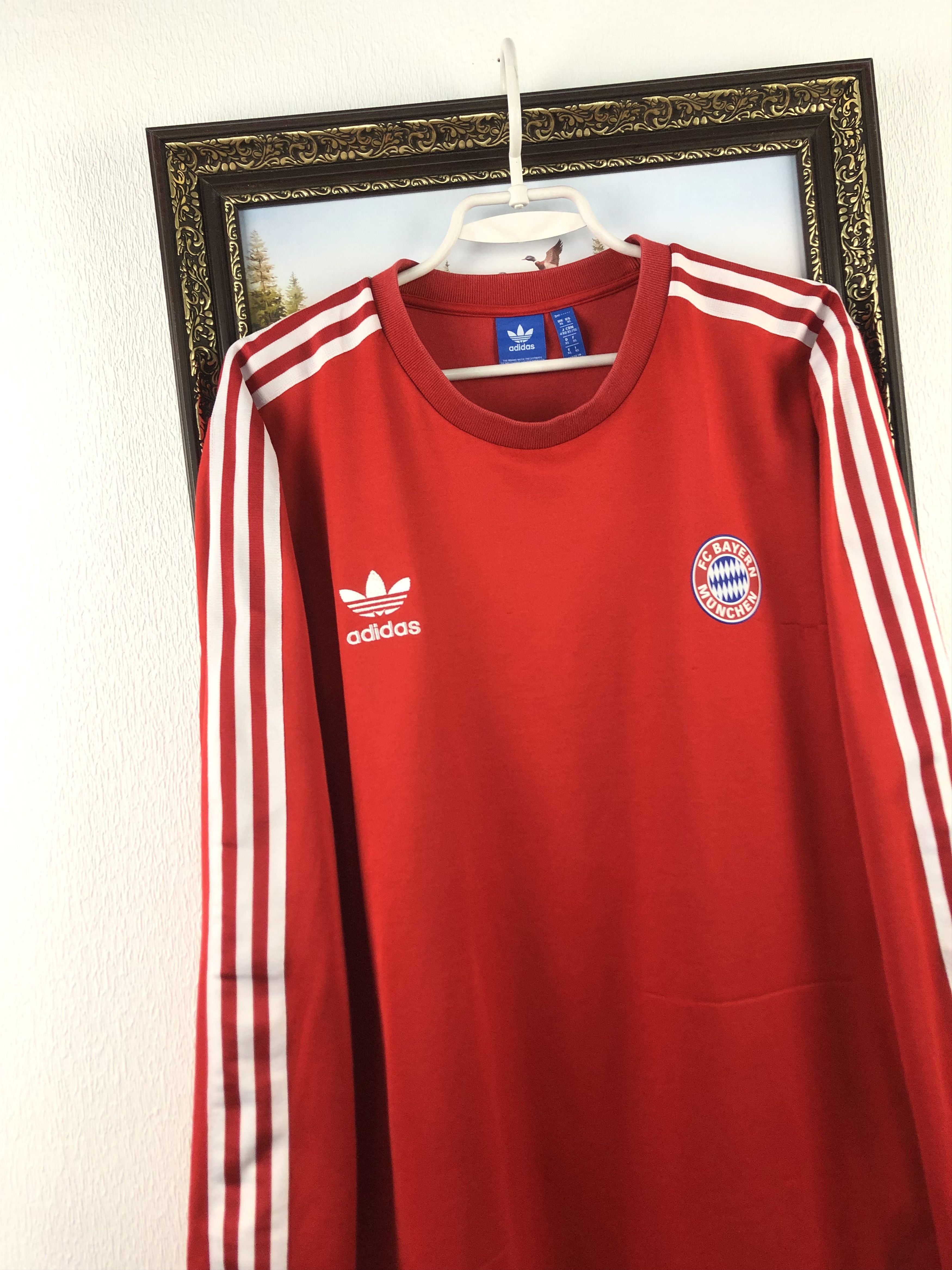 Adidas Adidas Bayern Munich Sweatshirt Soccer Long Sleeve Jersey Size US XL / EU 56 / 4 - 3 Thumbnail