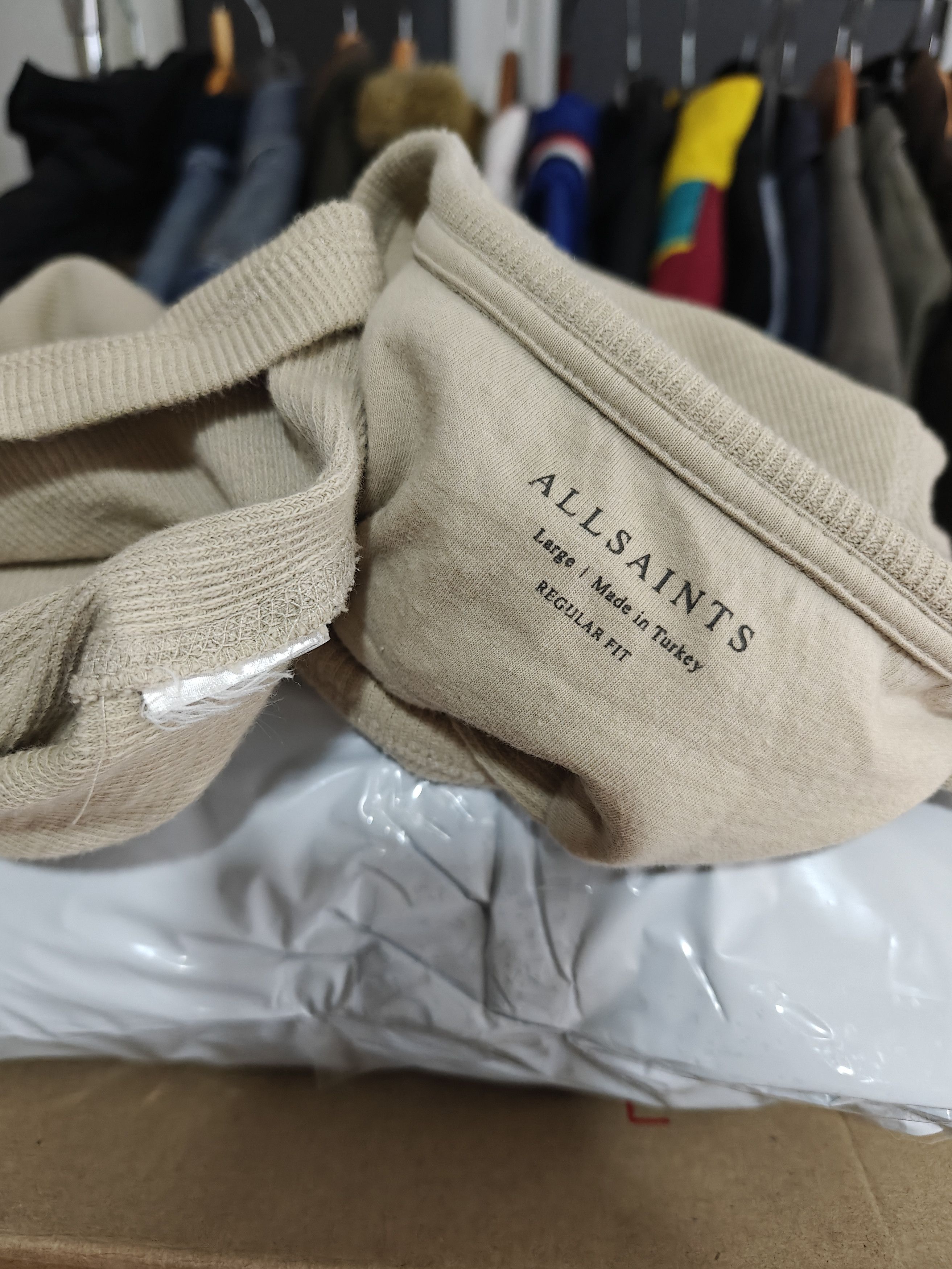 Allsaints Allsaints T-Shirt Crewneck Tee Beige size L Size US L / EU 52-54 / 3 - 8 Thumbnail