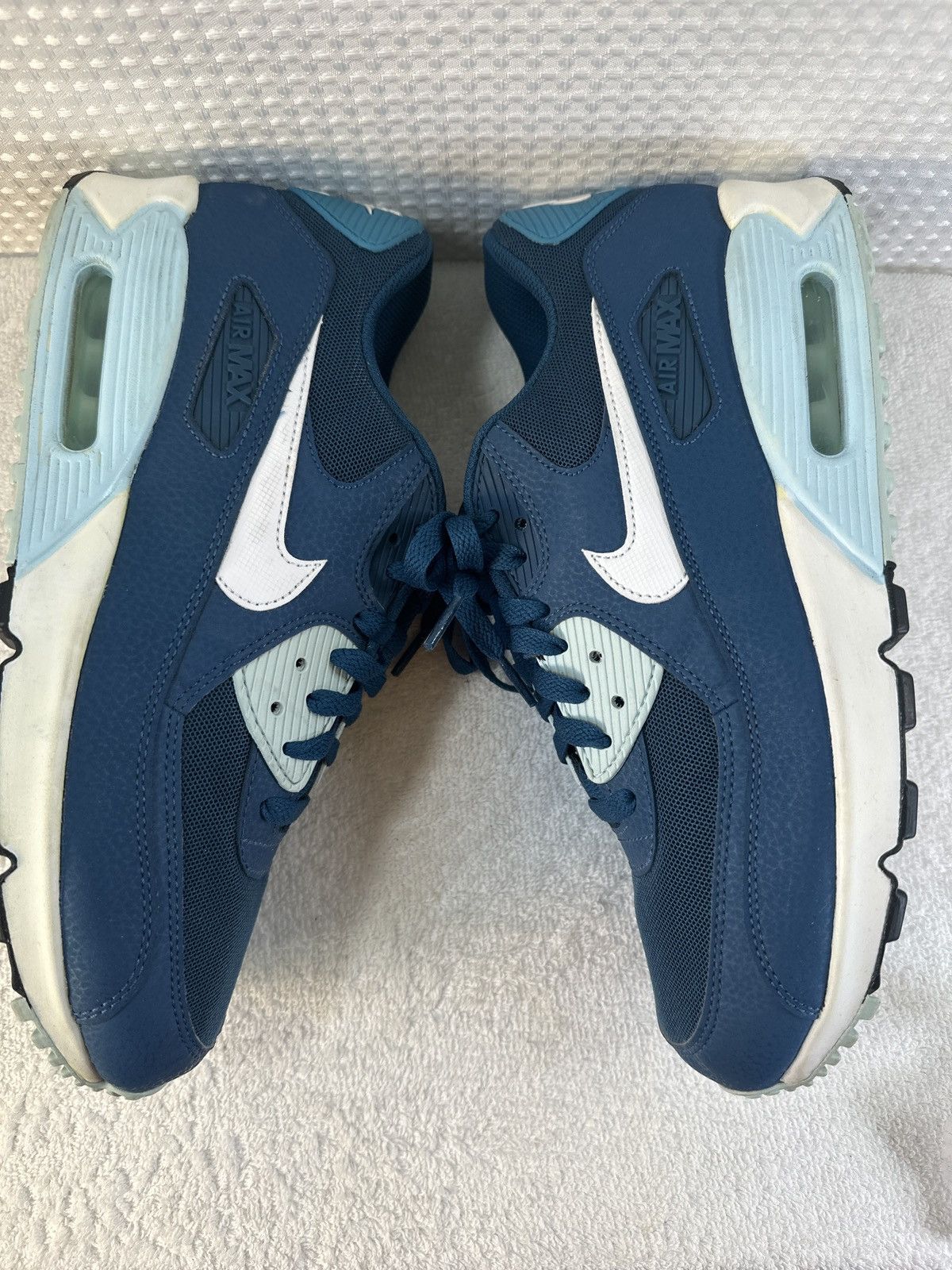 Nike Nike Wmns Air Max 90 Essential 'Blue Force' Shoes Size US 11.5 / IT 41.5 - 5 Thumbnail