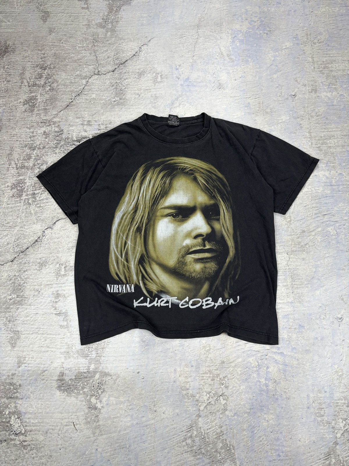 Nirvana Nirvana Kurt Cobain vintage t shirt mech rare faded cott Size US L / EU 52-54 / 3 - 1 Thumbnail