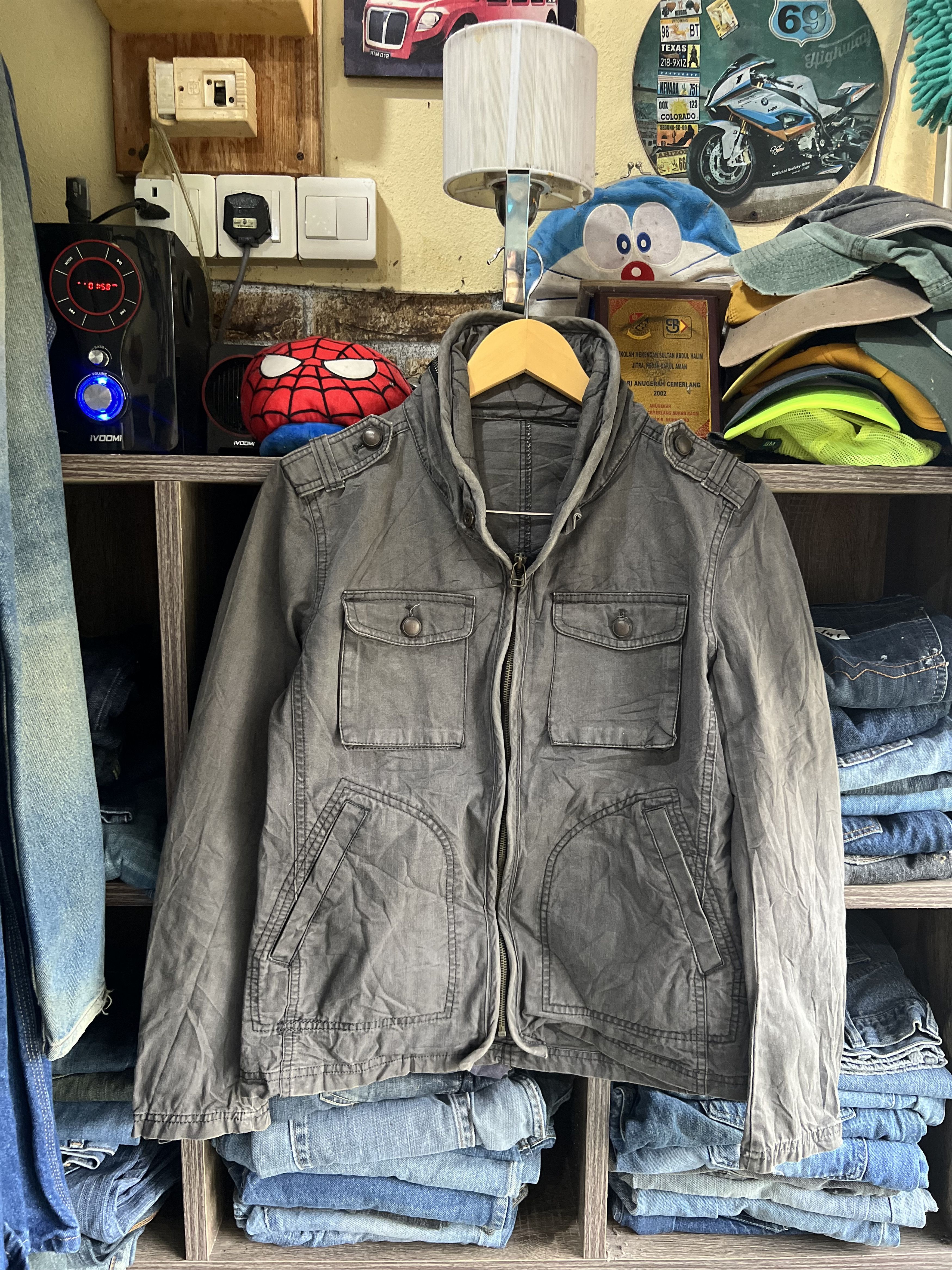 Takeo Kikuchi 🔥Takeo Kikuchi Zipper Jacket Size US S / EU 44-46 / 1 - 15 Thumbnail