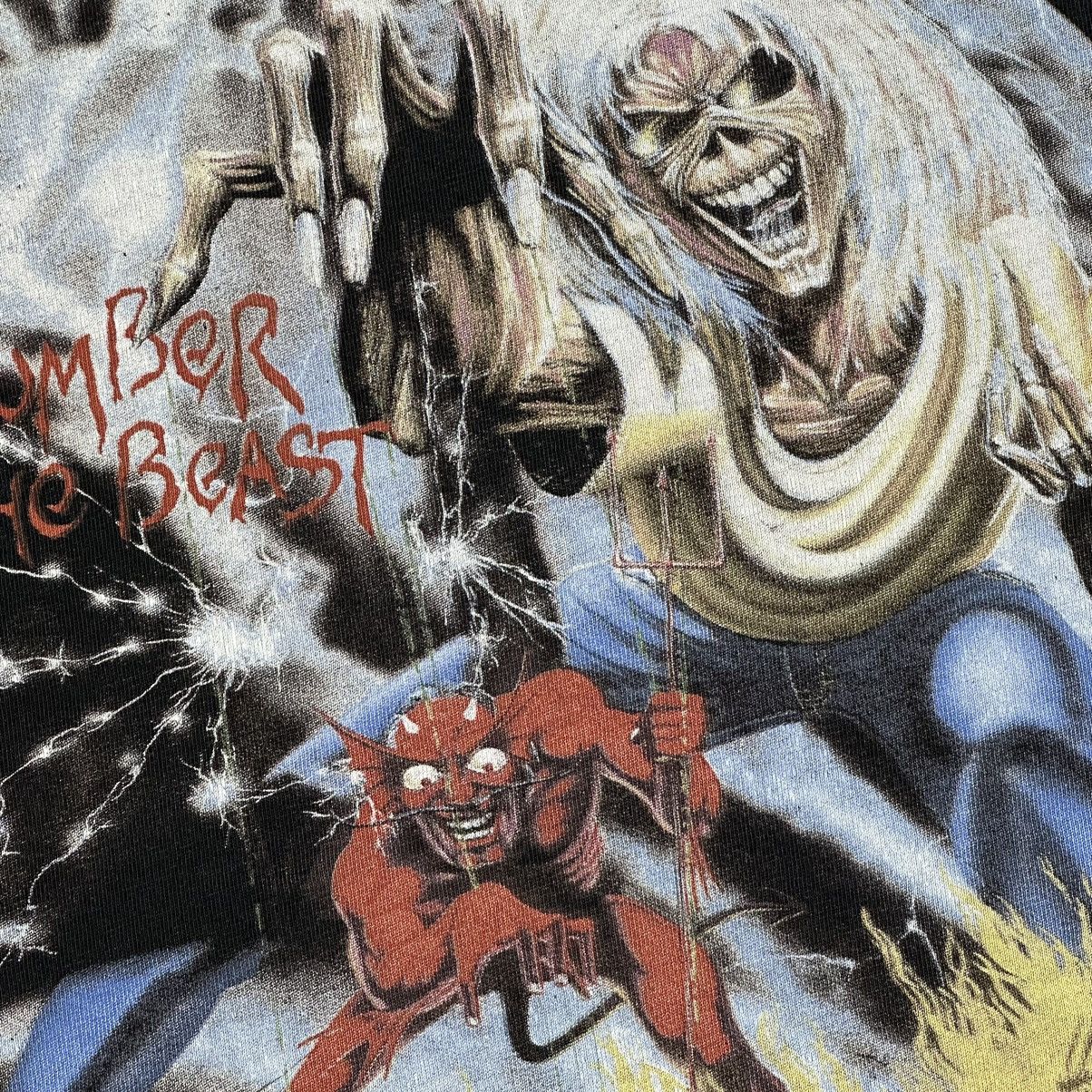 Iron Maiden Iron Maiden Vintage StreetWear Band Tees rare y2k Rock Size US M / EU 48-50 / 2 - 3 Thumbnail