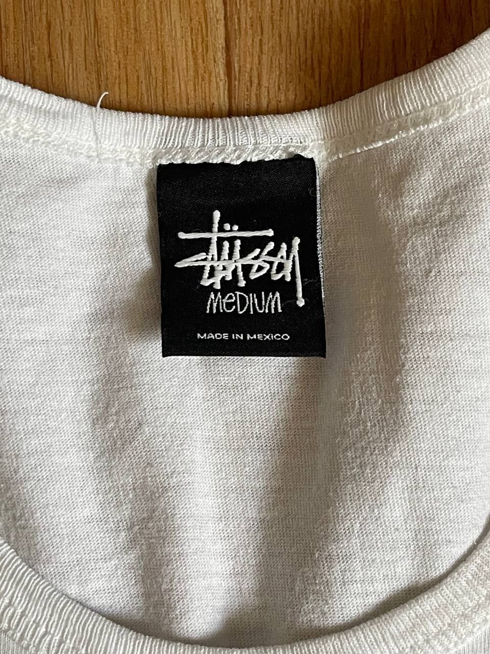 Japanese Brand × Stussy Stussy Tour Big Logo Tank Top Shirt Size US M / EU 48-50 / 2 - 3 Thumbnail