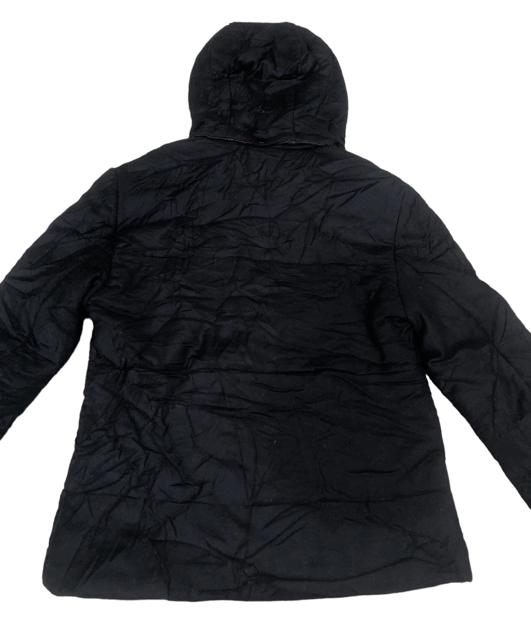 SANDRO Paris Wool Puffer Down Zipper Jacket Hoody Designer