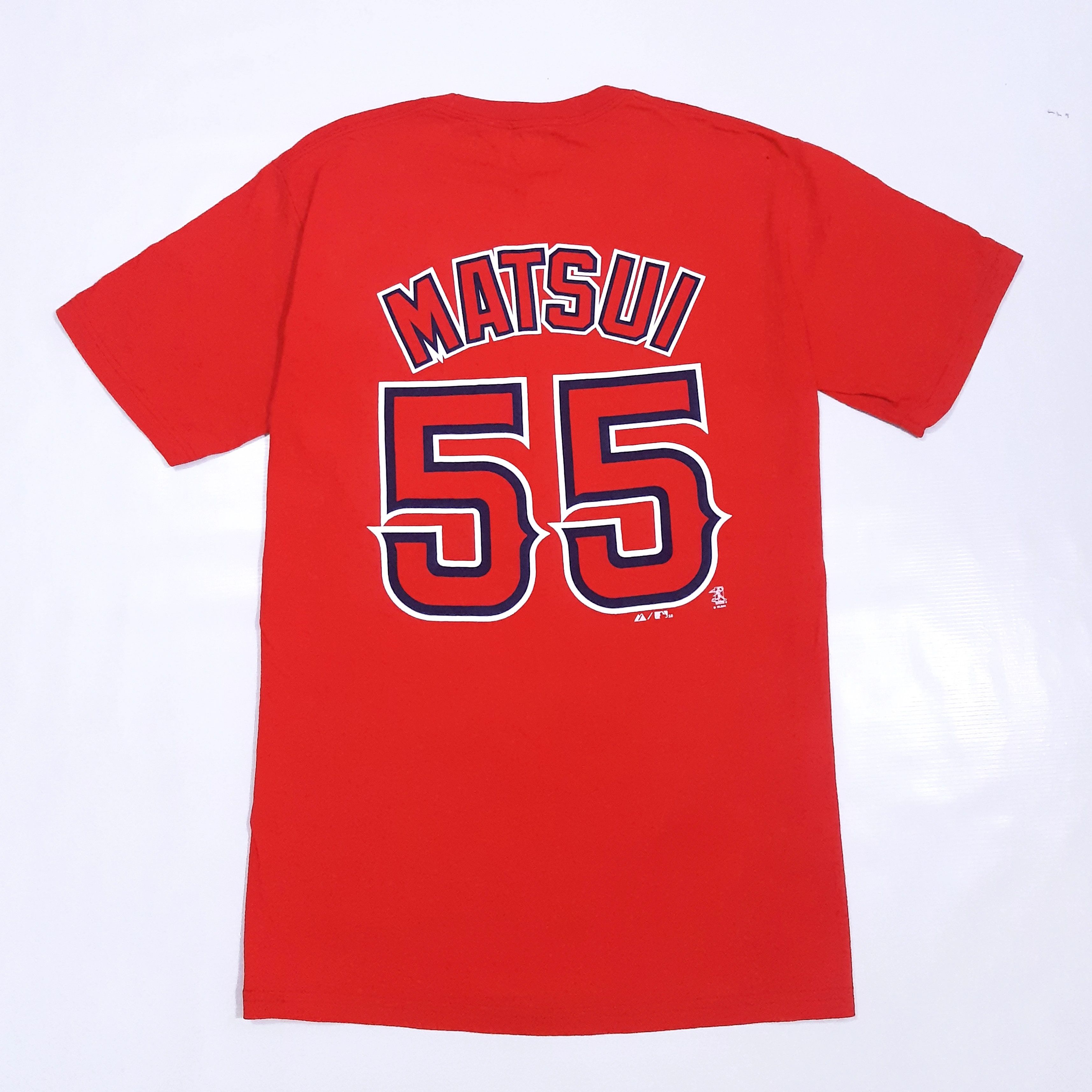Majestic Majestic MLB Matsui 55 Los Angeles Angels Original Tee Shirt Size US M / EU 48-50 / 2 - 3 Thumbnail