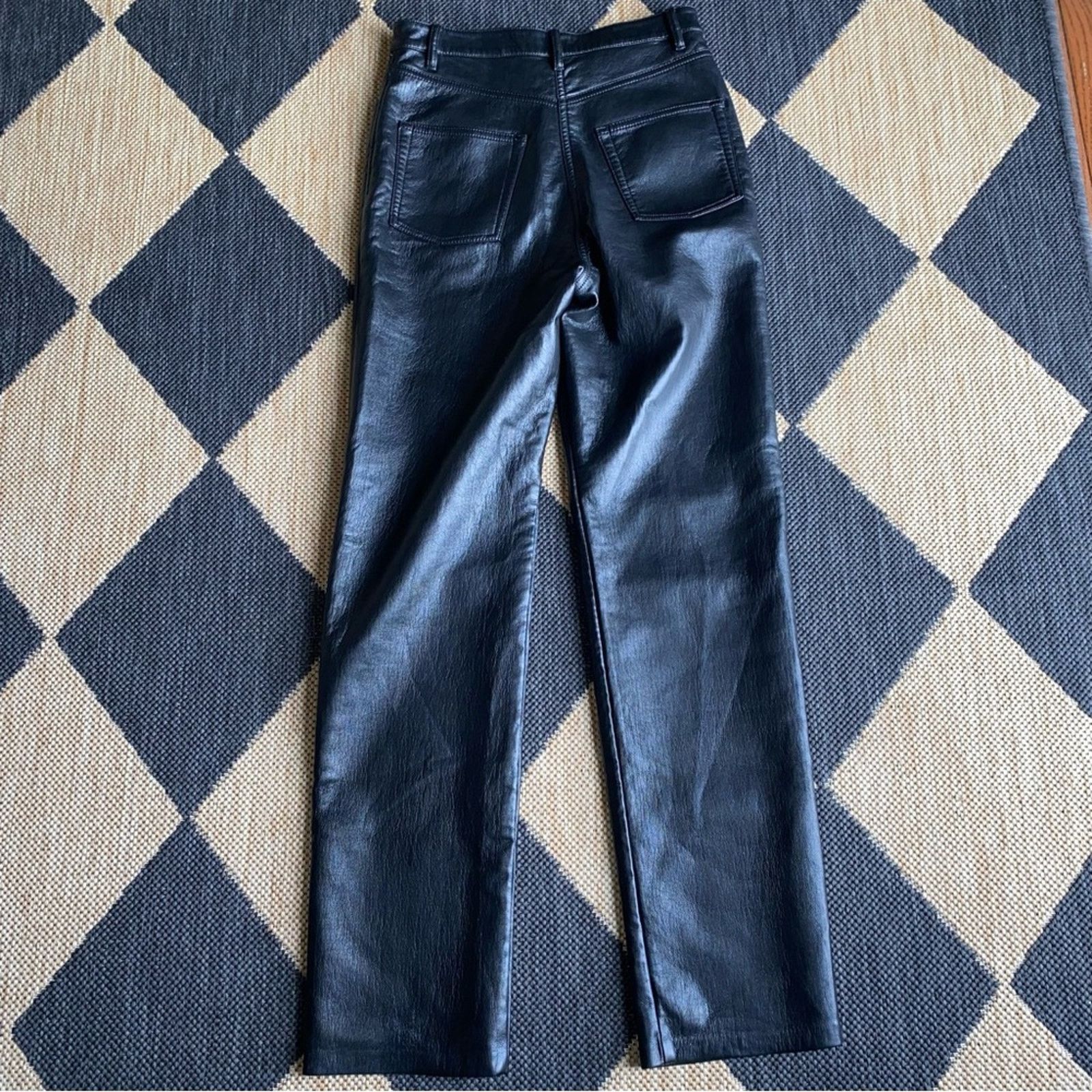 Aritzia Aritzia Wilfred $148 Faux Leather Melina Pant sz 4 EUC Size 27" / US 4 / IT 40 - 12 Thumbnail