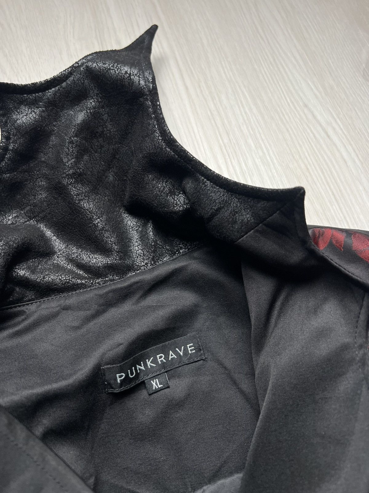 If Six Was Nine Punk Rave Asymmetric Vampire Vest Jacket Size US XL / EU 56 / 4 - 6 Thumbnail
